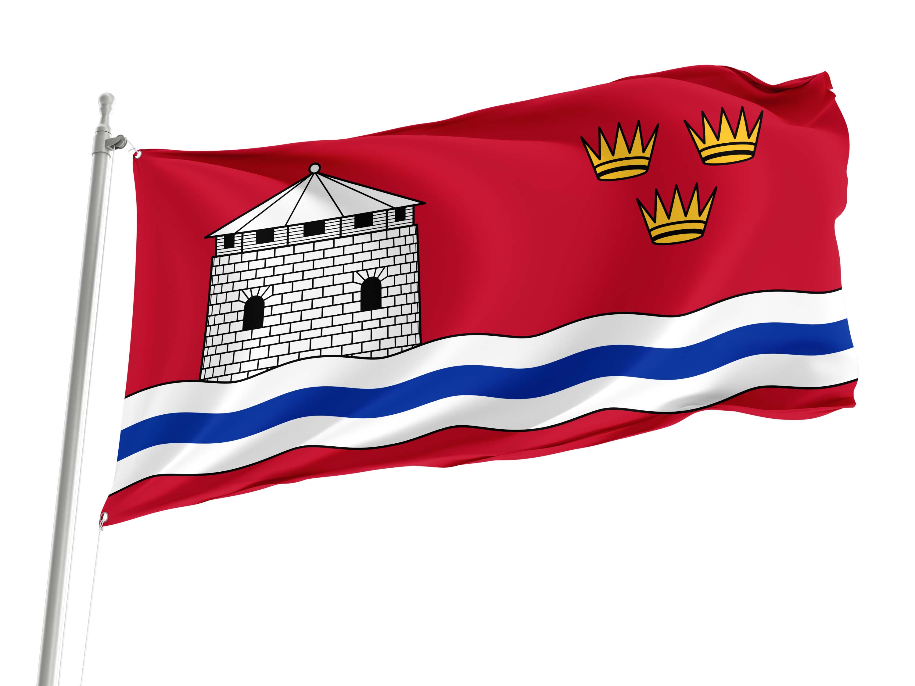 Kingston Flag for Indoor & Outdoor Use