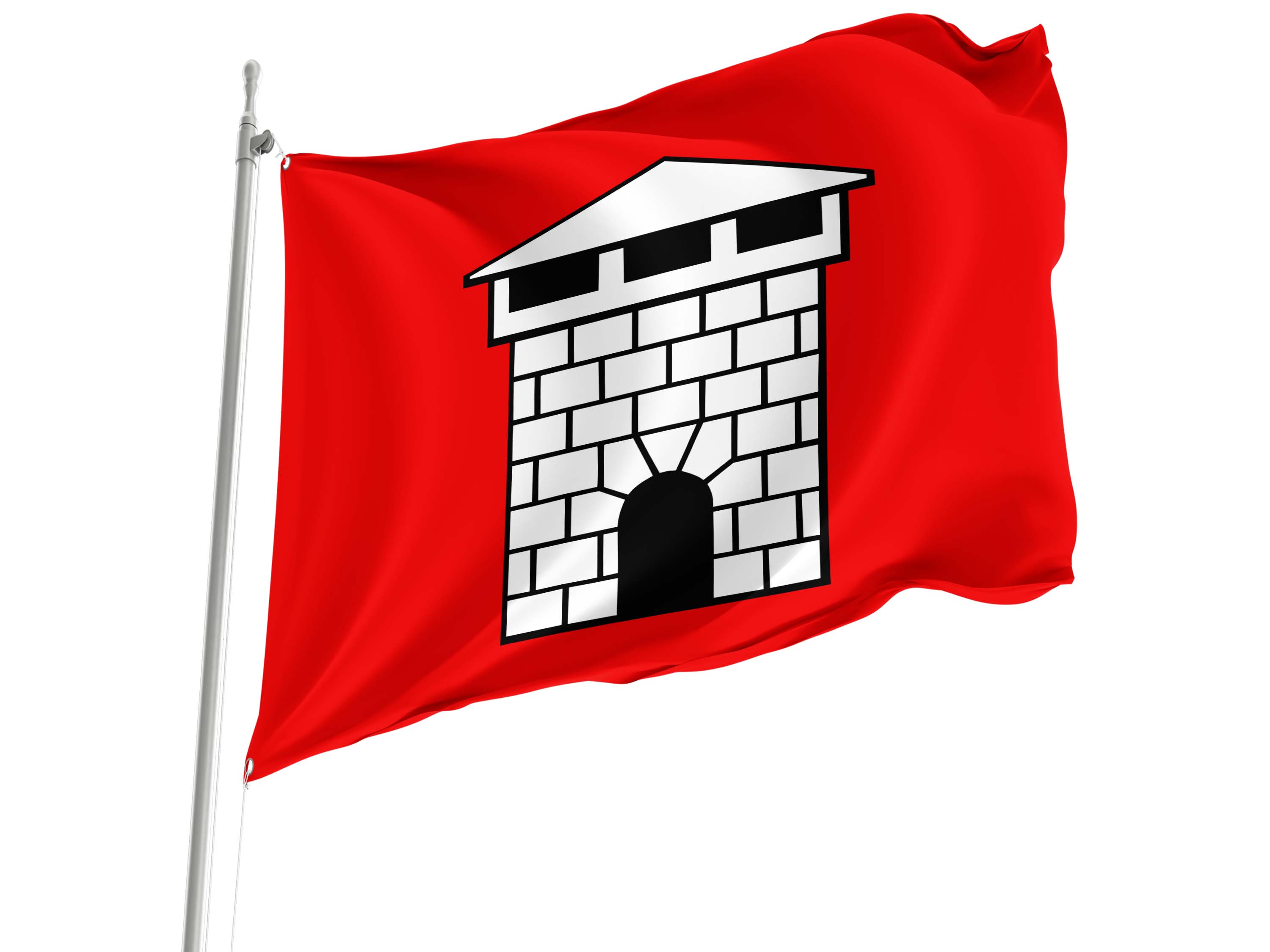 Kaiseraugst Flag for Indoor & Outdoor Use