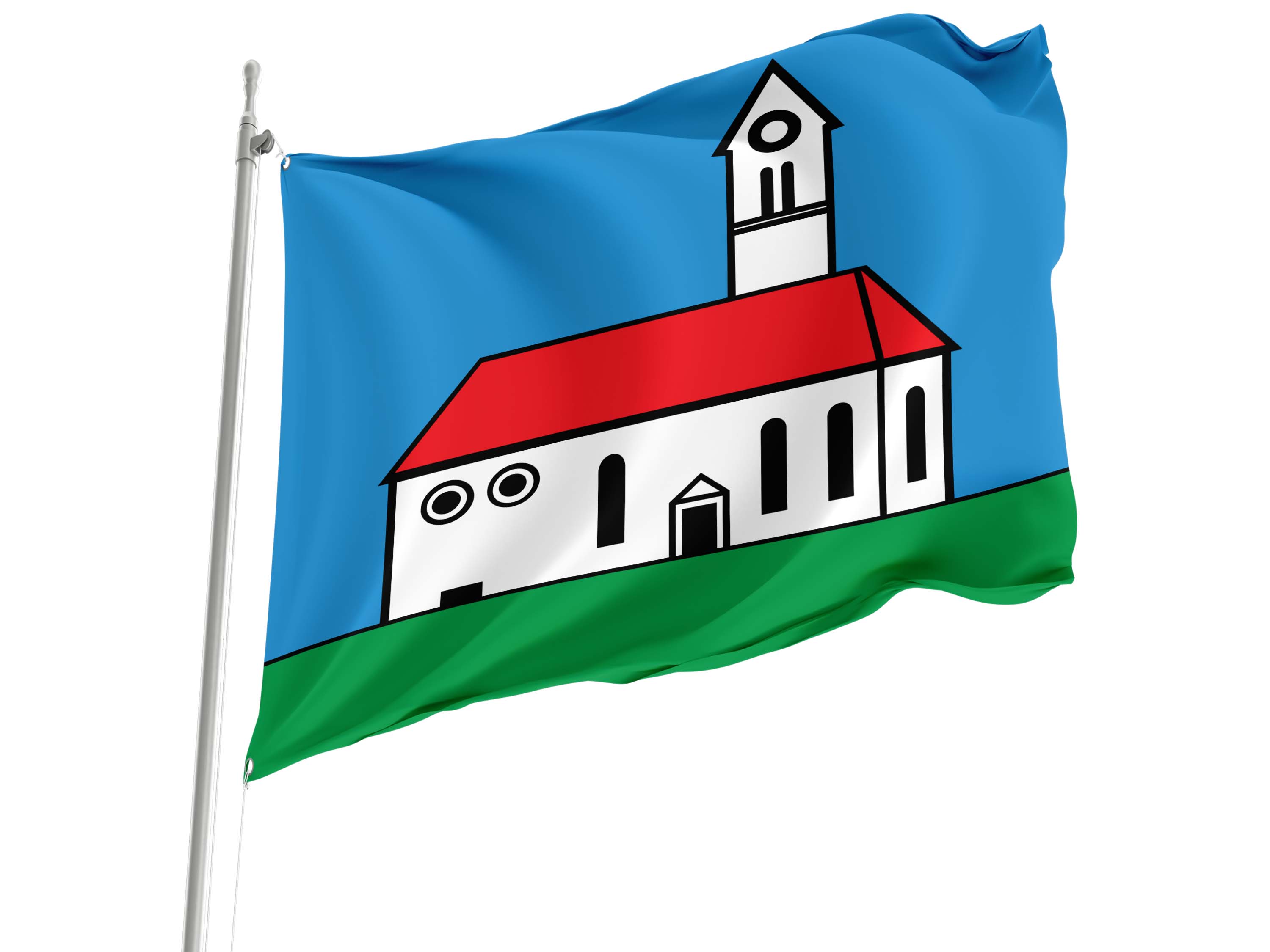 Kirchleerau Flag for Indoor & Outdoor Use