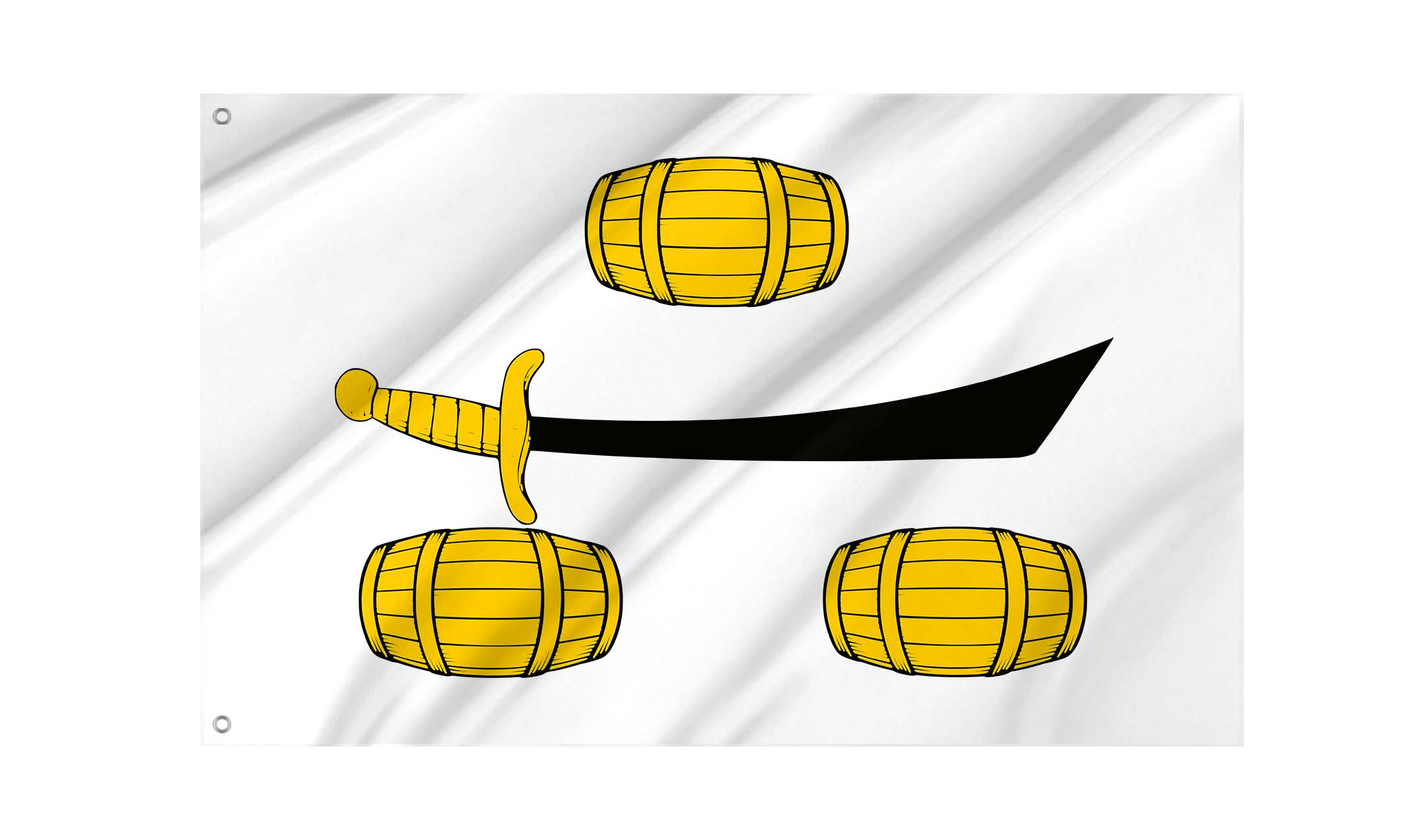 Bengal Subah (1576-1757) Flag for Indoor & Outdoor Use