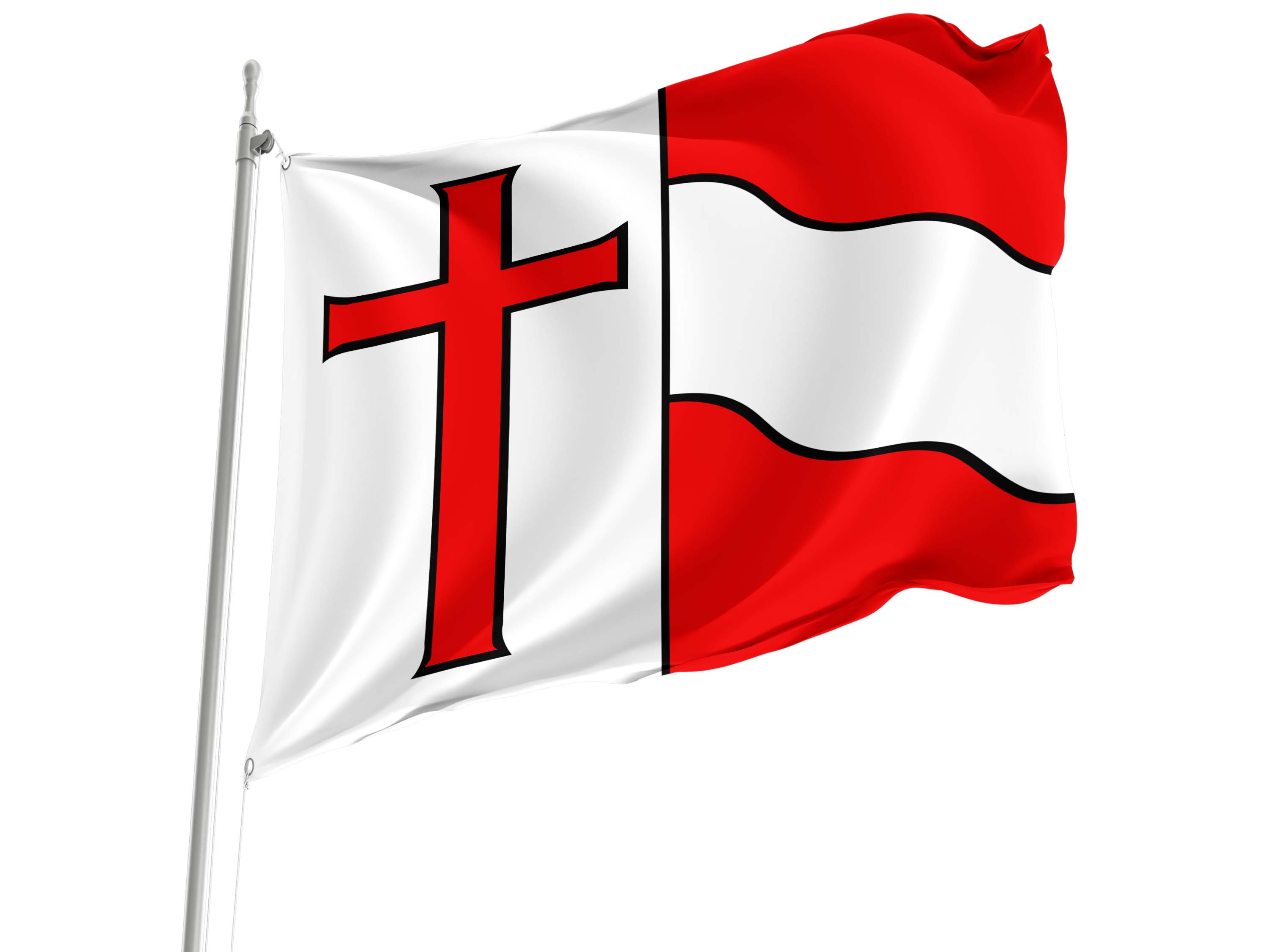 Künten Flag for Indoor & Outdoor Use