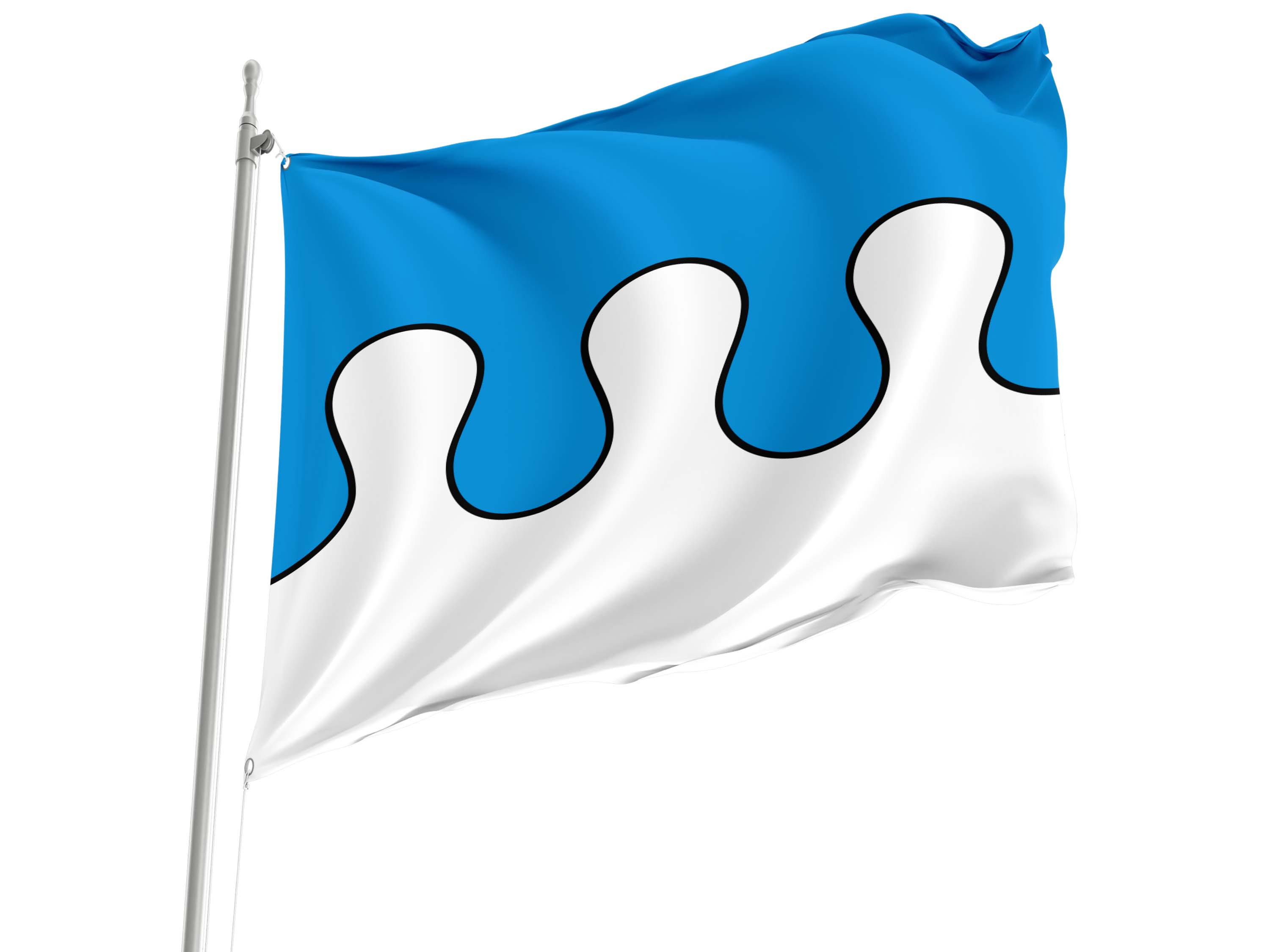 Meisterschwanden Flag for Indoor & Outdoor Use