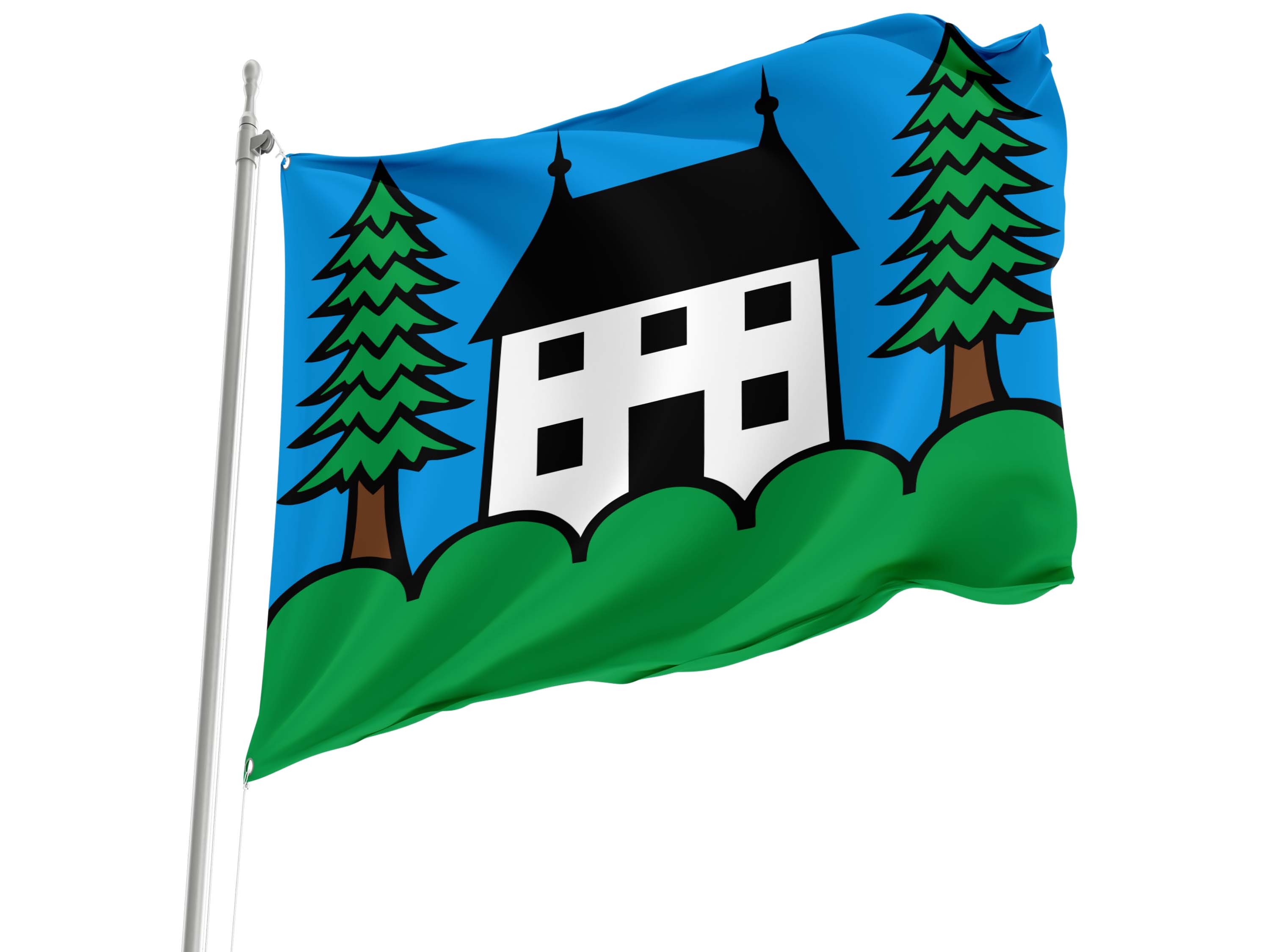 Oberhof Flag for Indoor & Outdoor Use