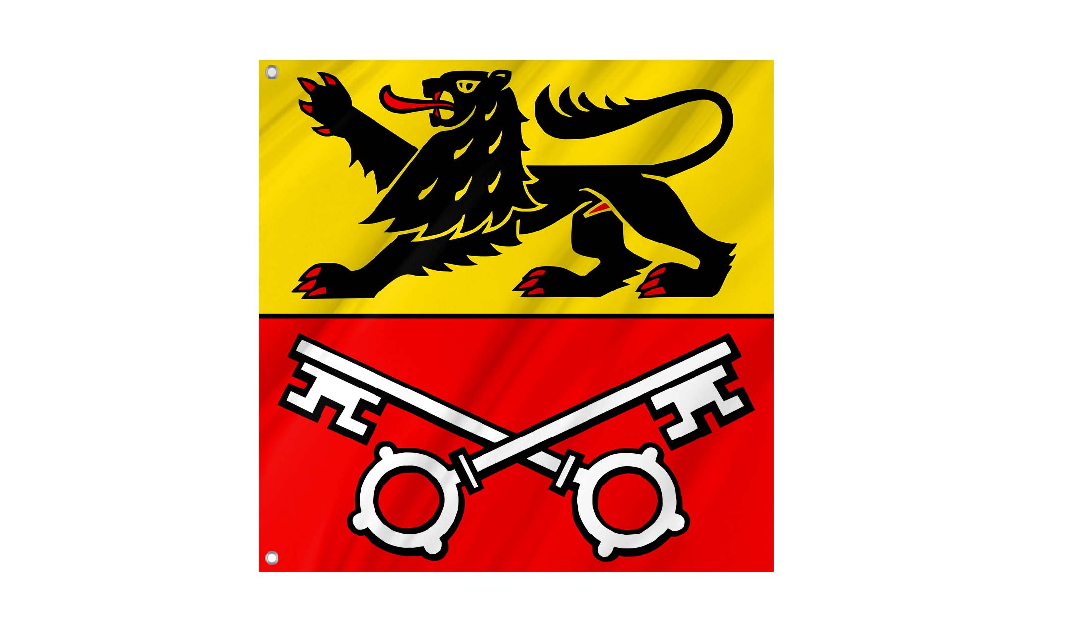 Oberlunkhofen Flag for Indoor & Outdoor Use