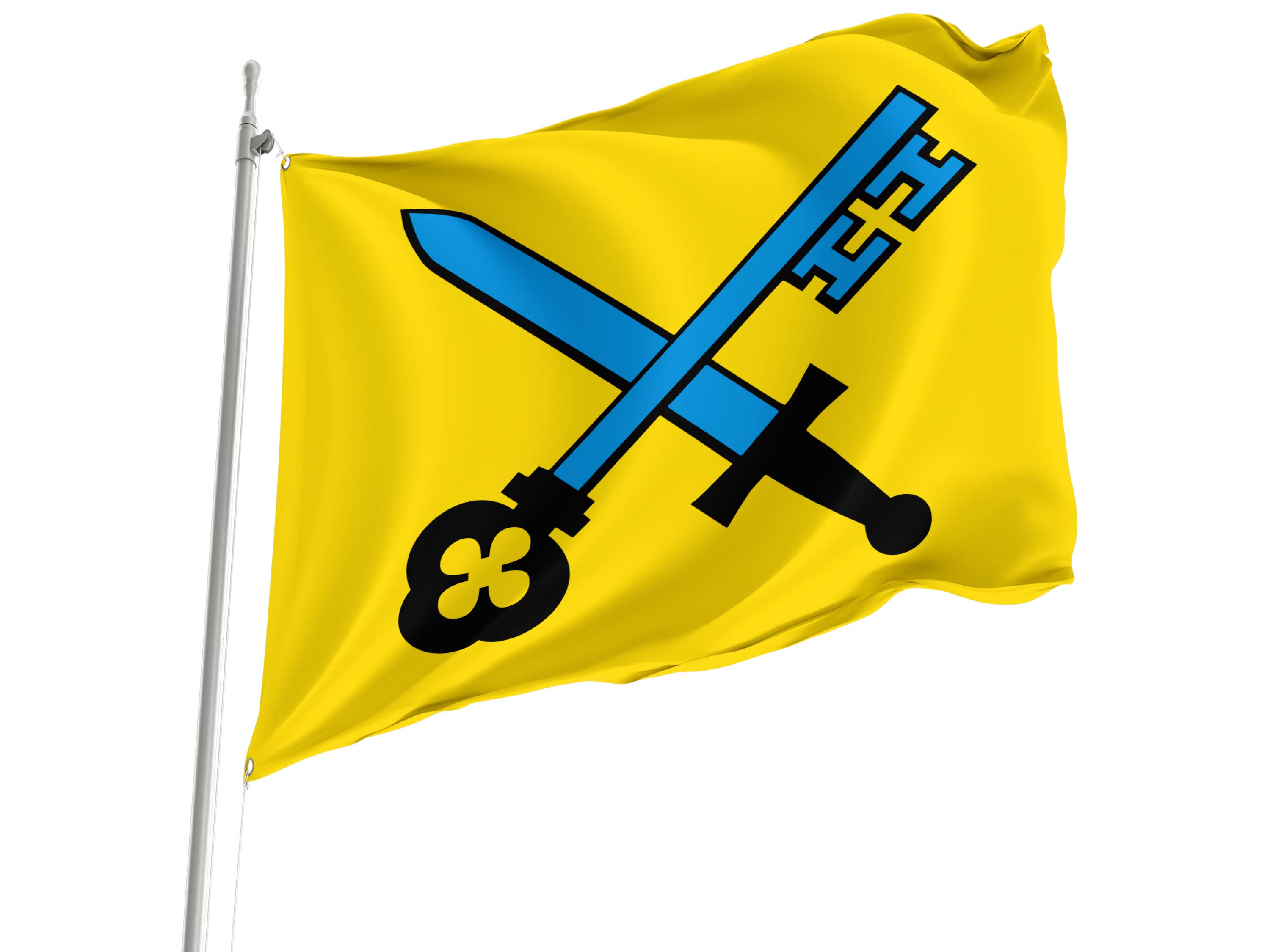 Obermumpf Flag for Indoor & Outdoor Use