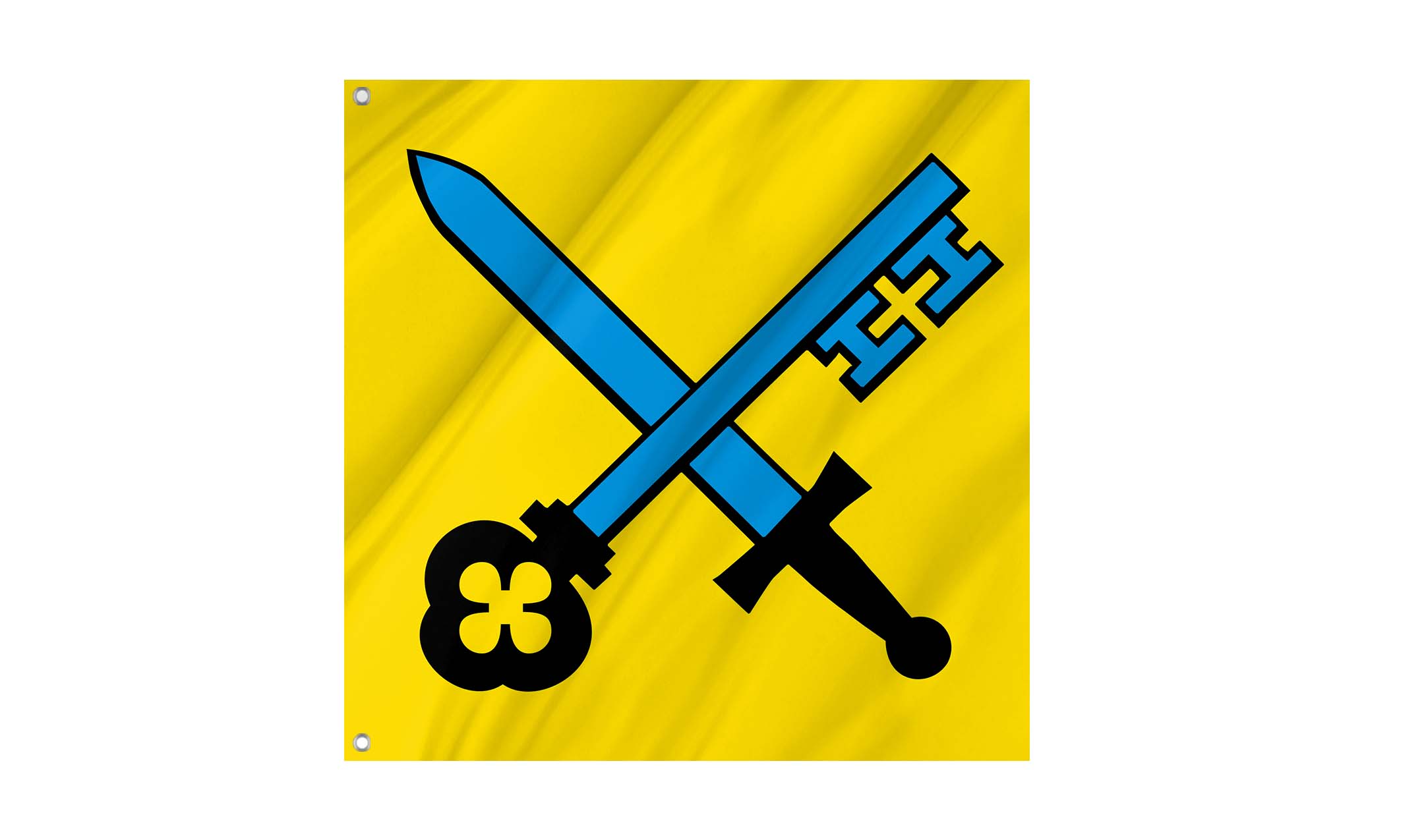 Obermumpf Flag for Indoor & Outdoor Use
