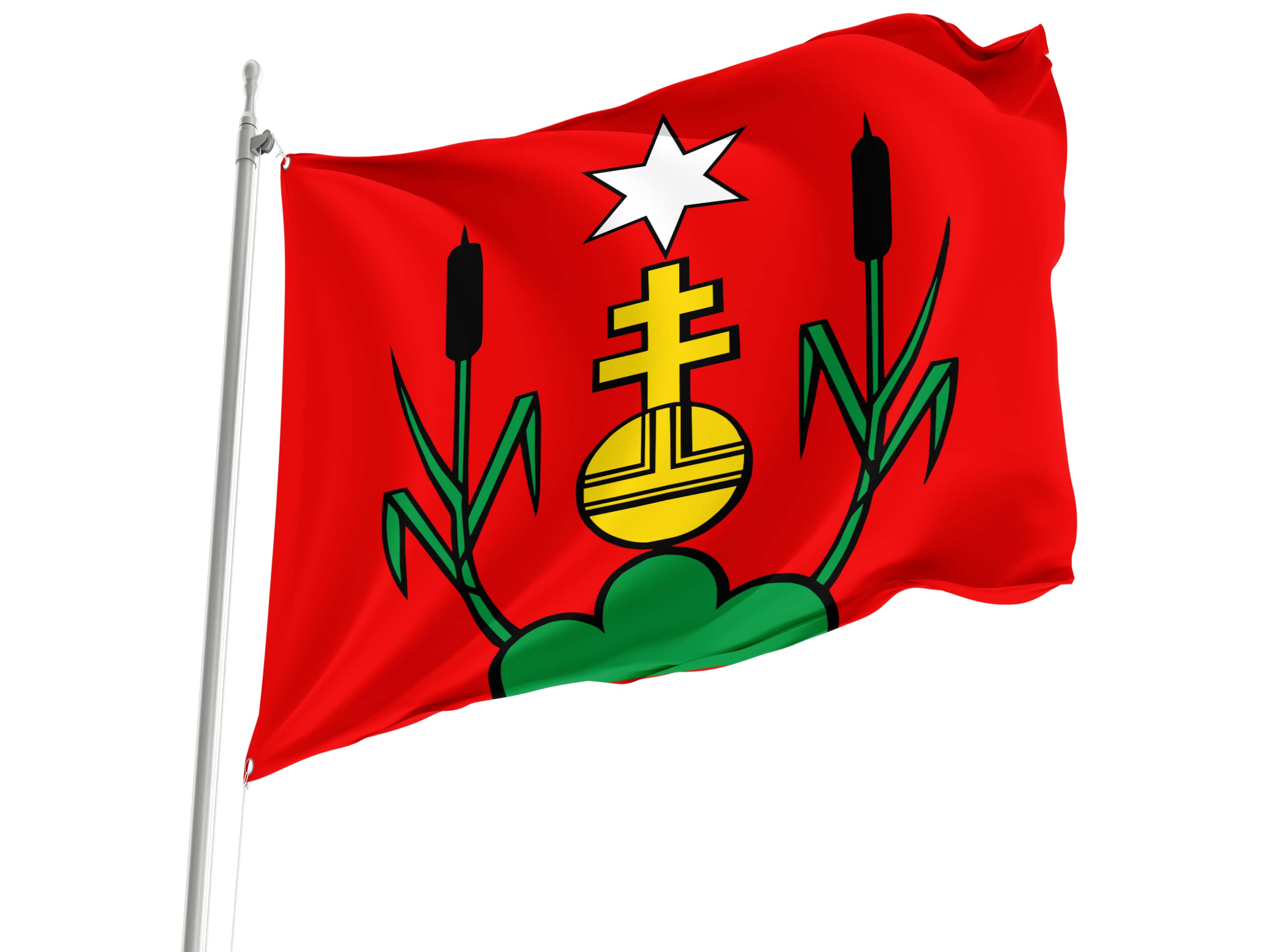Oberrohrdorf Flag for Indoor & Outdoor Use