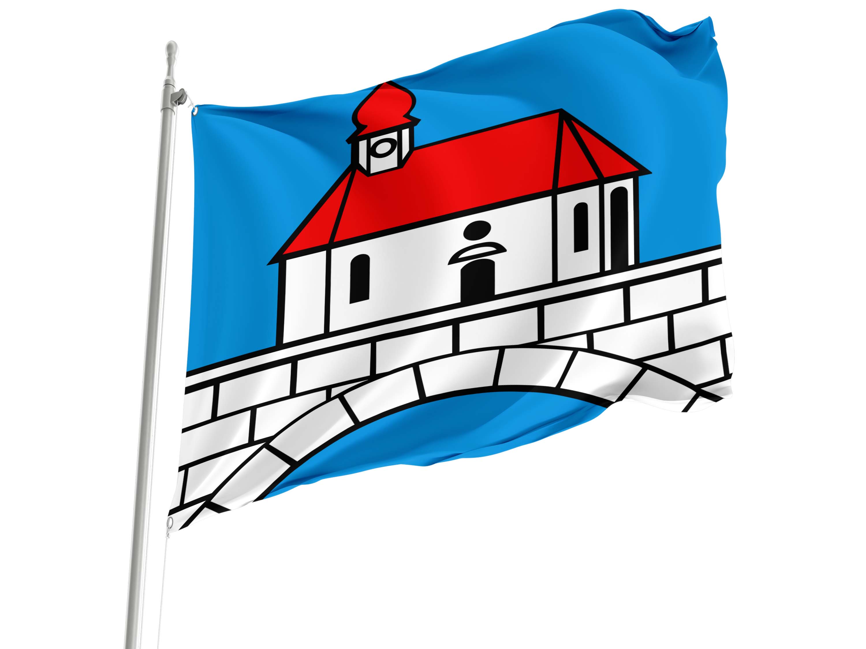 Othmarsingen Flag for Indoor & Outdoor Use