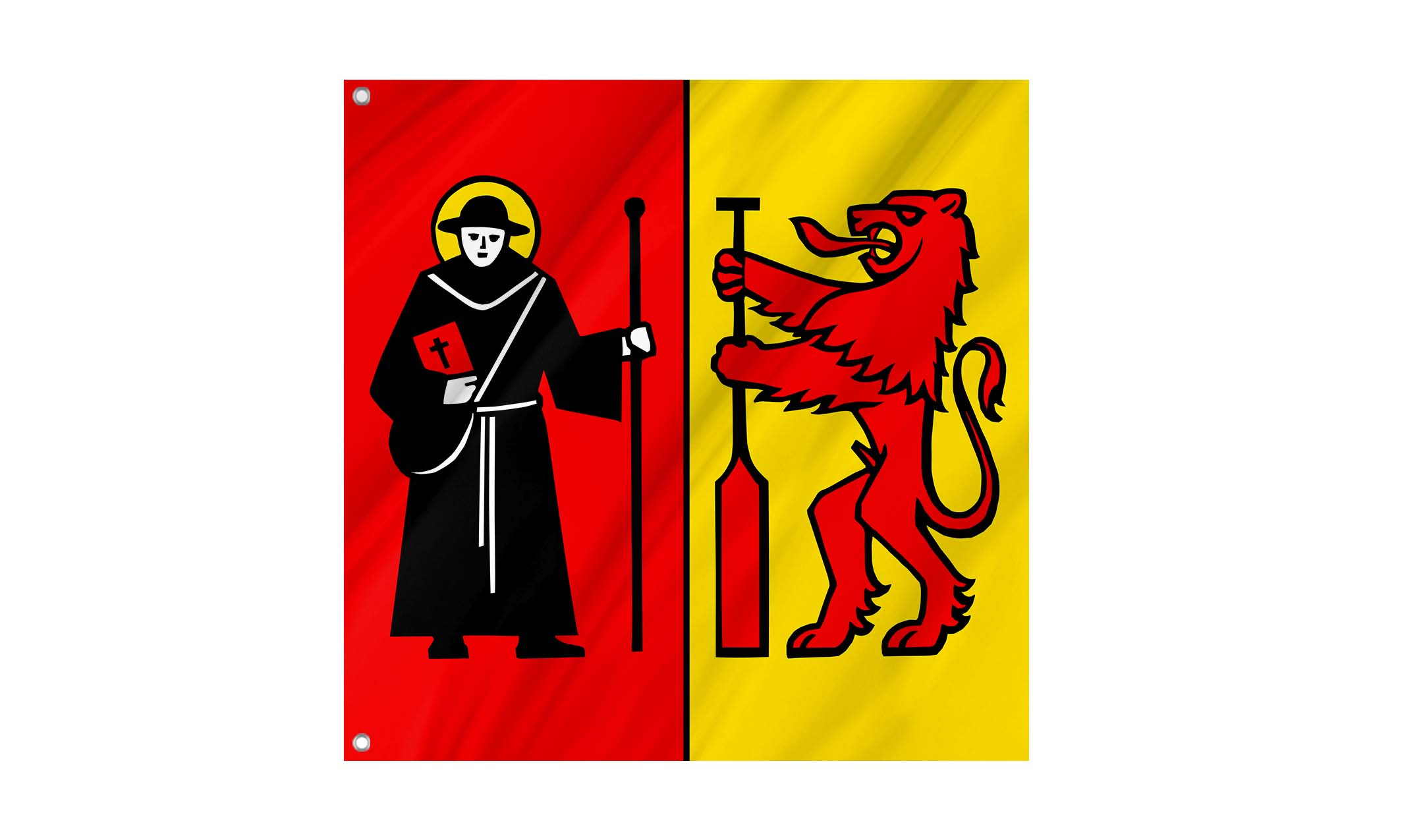 Rudolfstetten-Friedlisberg Flag for Indoor & Outdoor Use