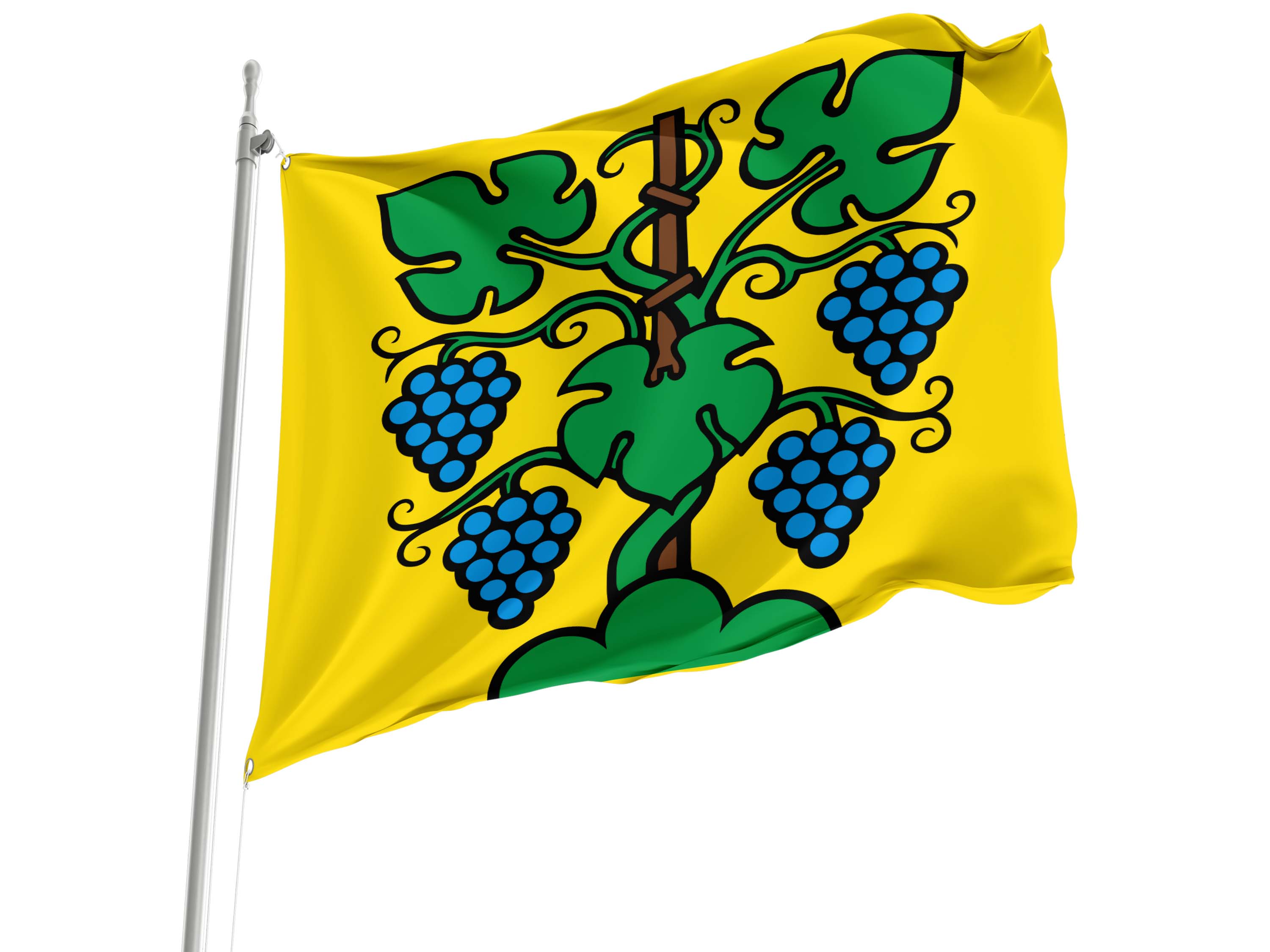 Zeiningen Flag for Indoor & Outdoor Use