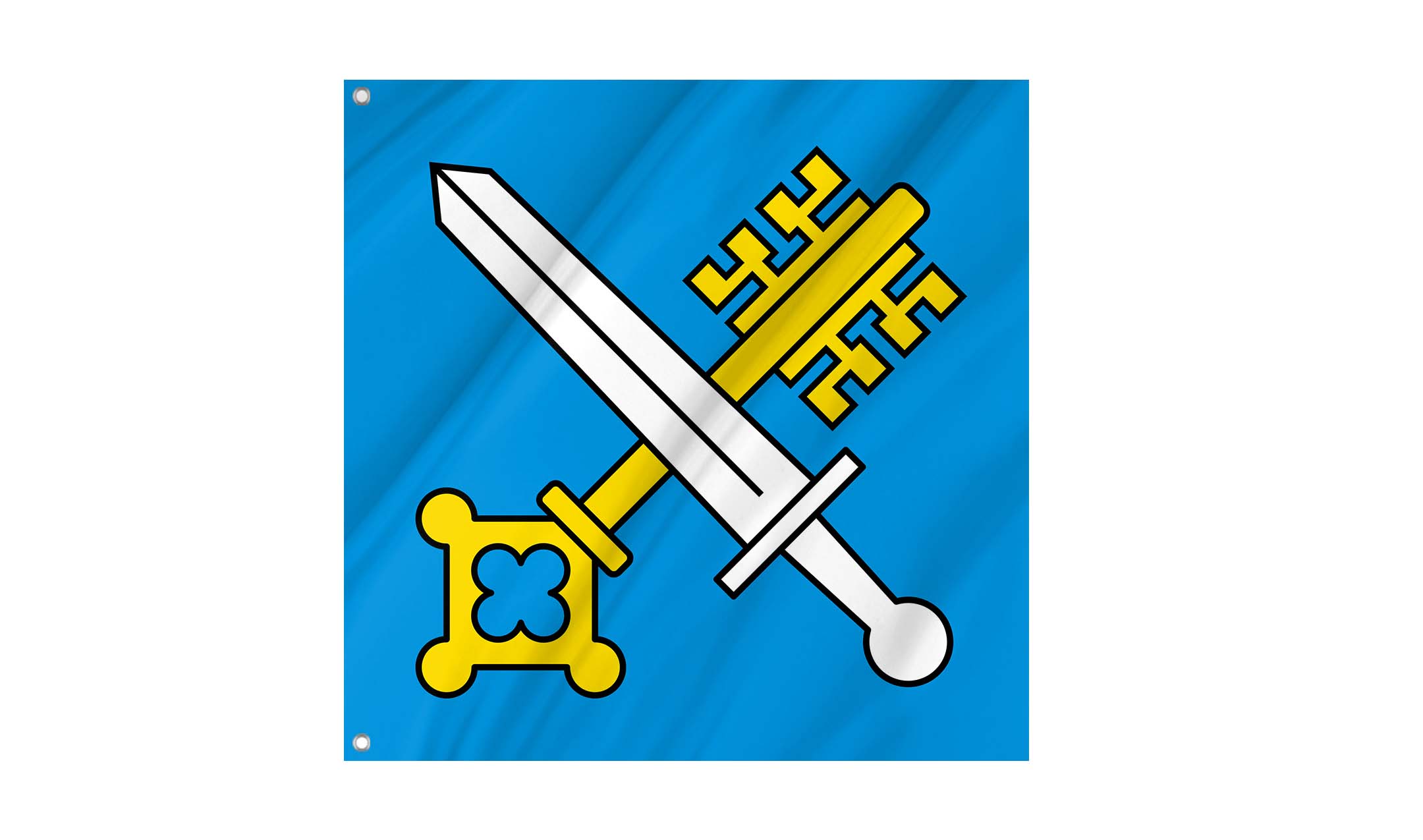 Allschwil Flag for Indoor & Outdoor Use
