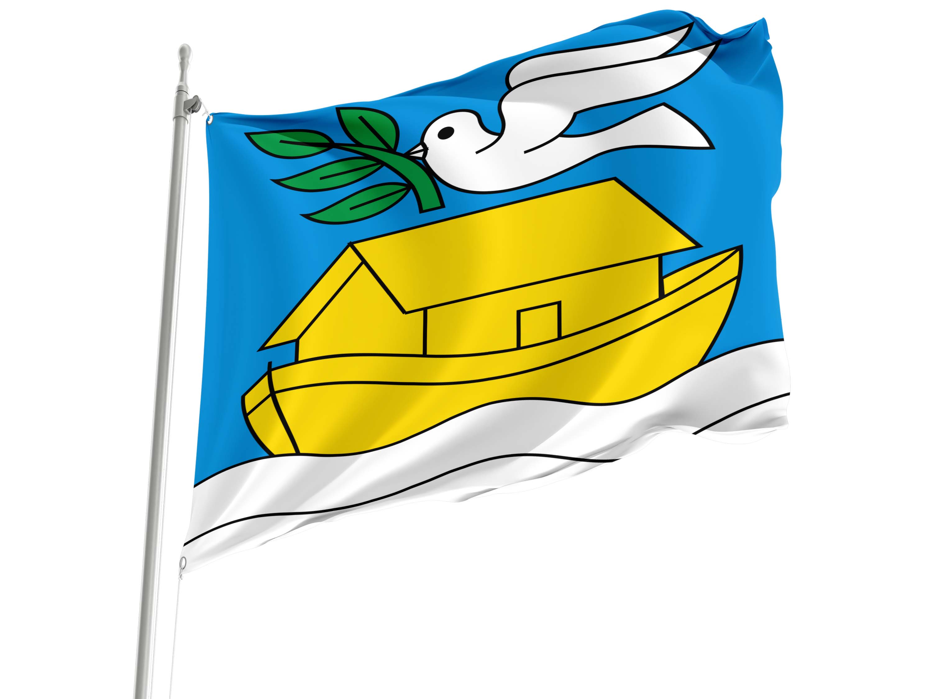 Arch Flag for Indoor & Outdoor Use