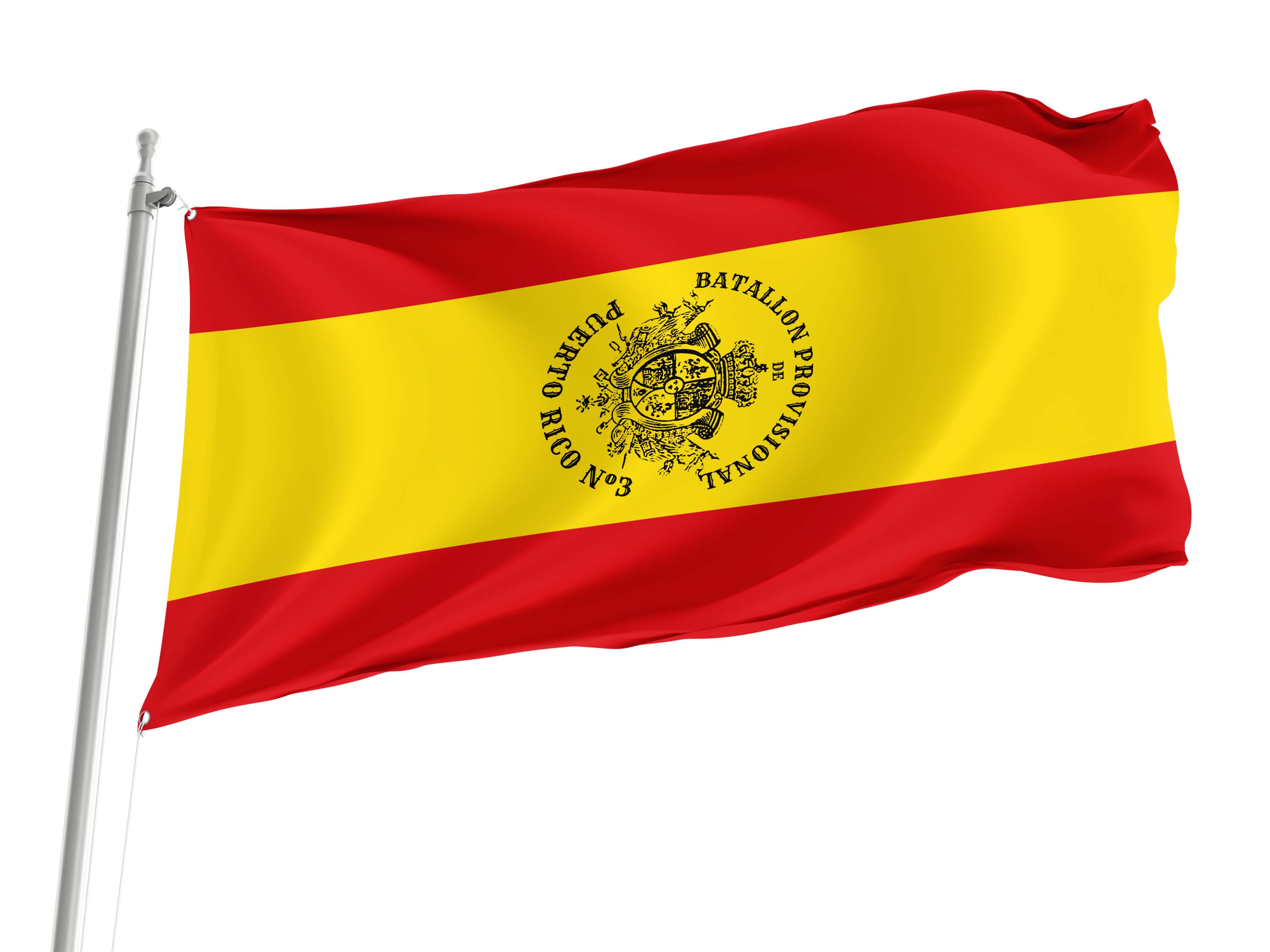 Batallon Provisional de Puerto Rico No3 Flag for Indoor & Outdoor Use