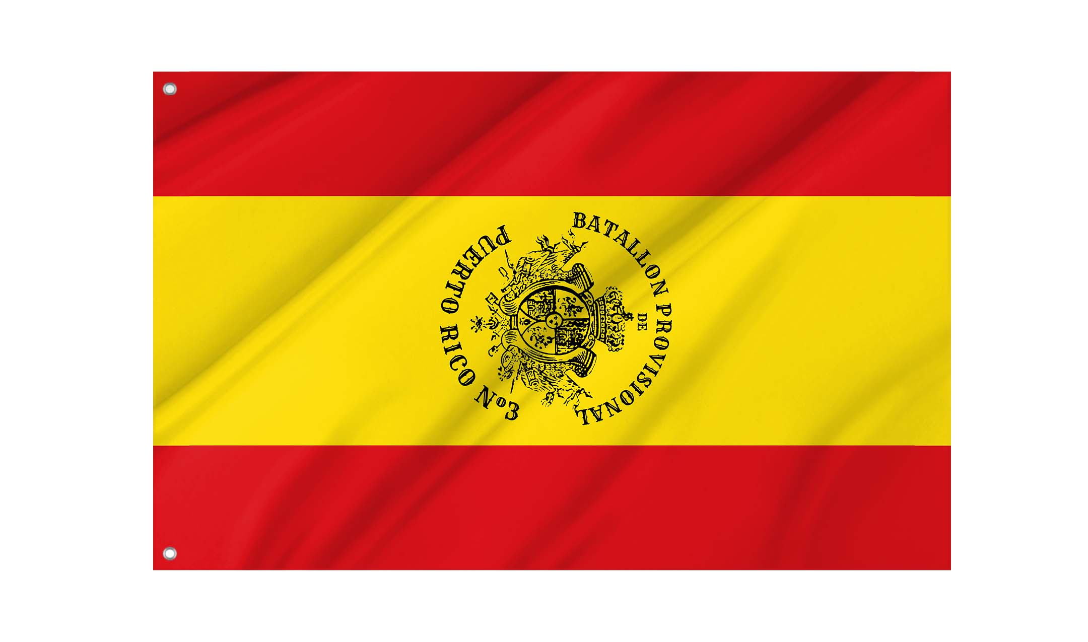 Batallon Provisional de Puerto Rico No3 Flag for Indoor & Outdoor Use