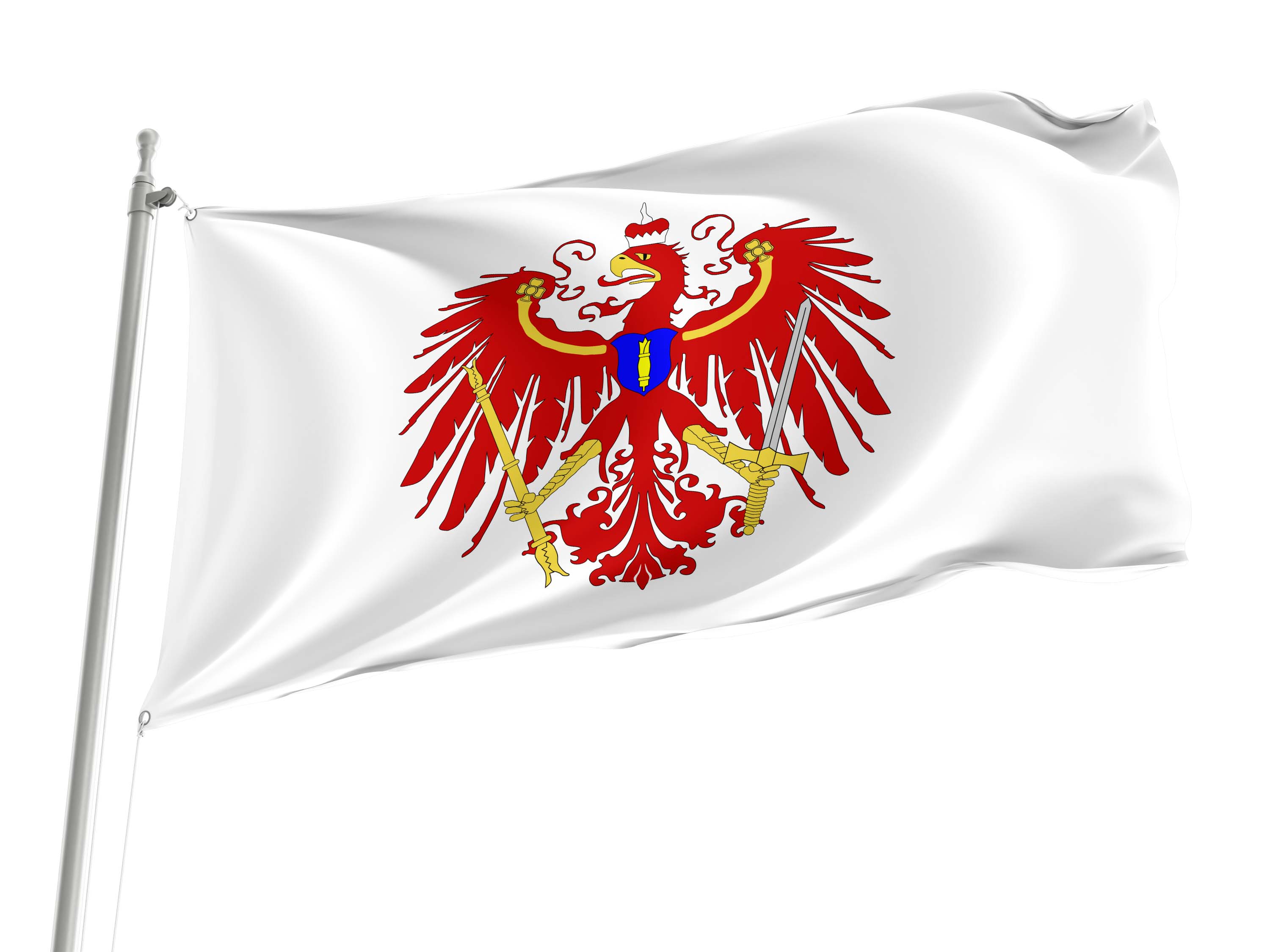Brandenburg Navy Flag for Indoor & Outdoor Use