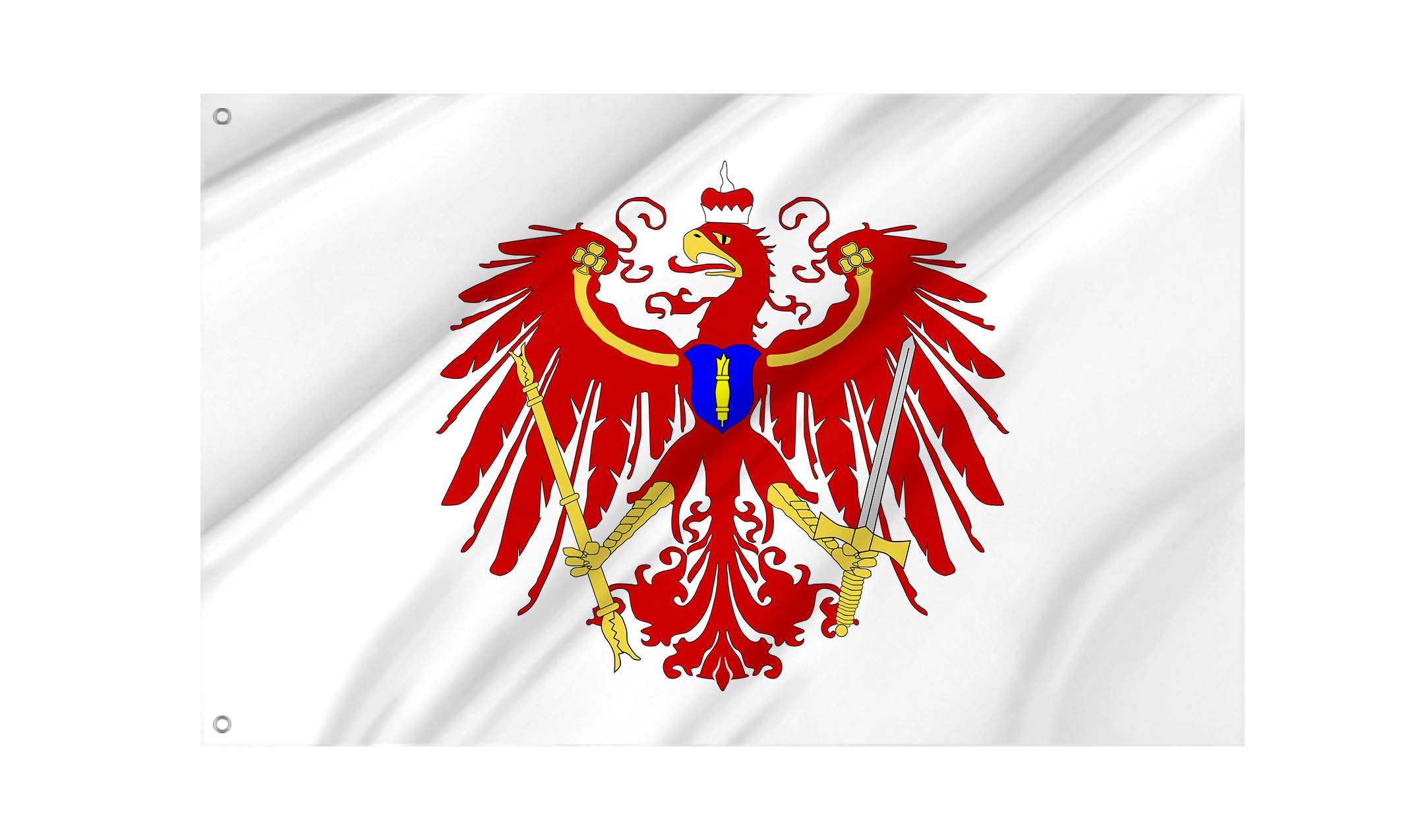 Brandenburg Navy Flag for Indoor & Outdoor Use