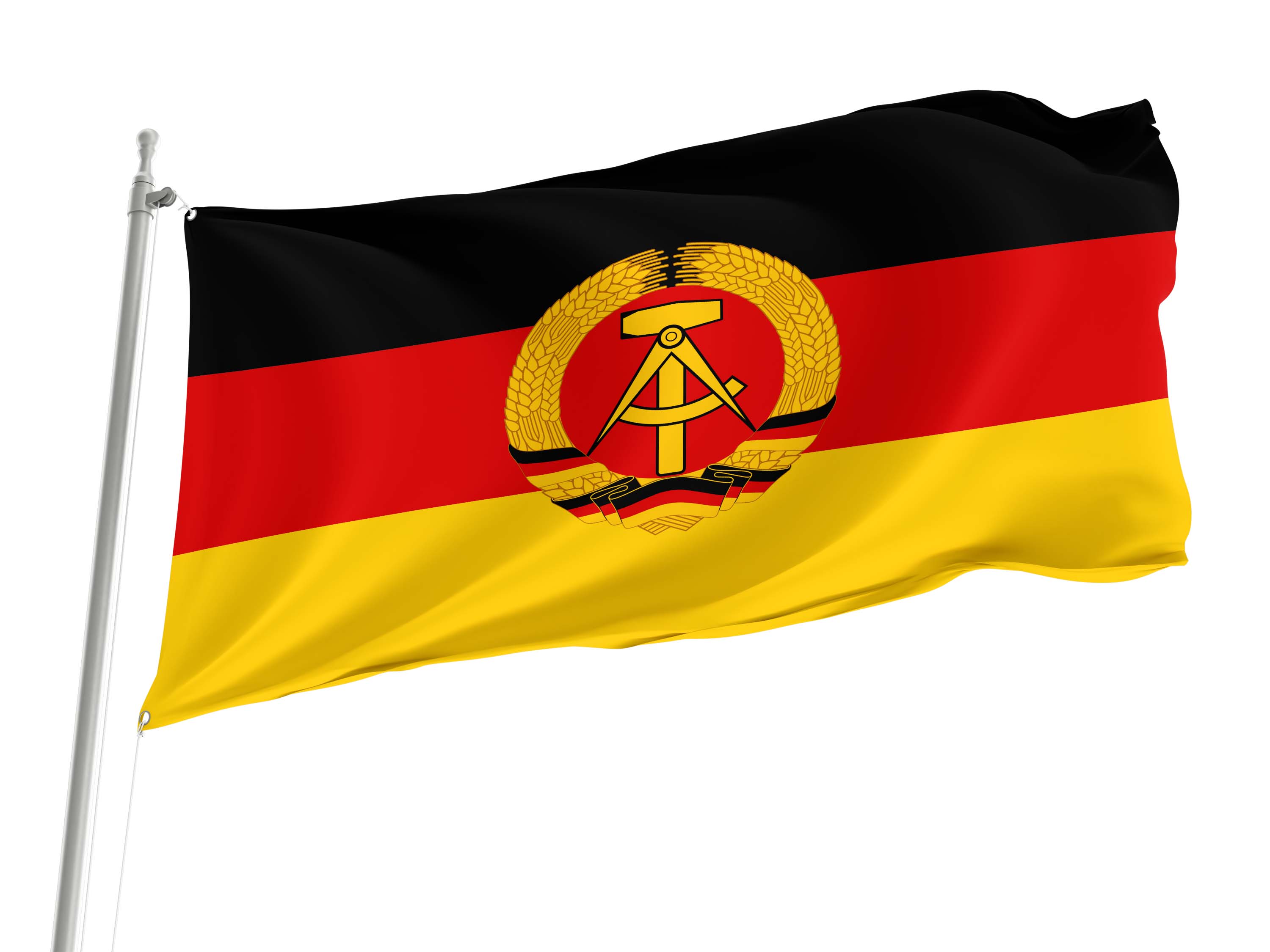 German Democratic Republic Flag for Indoor & Outdoor Use