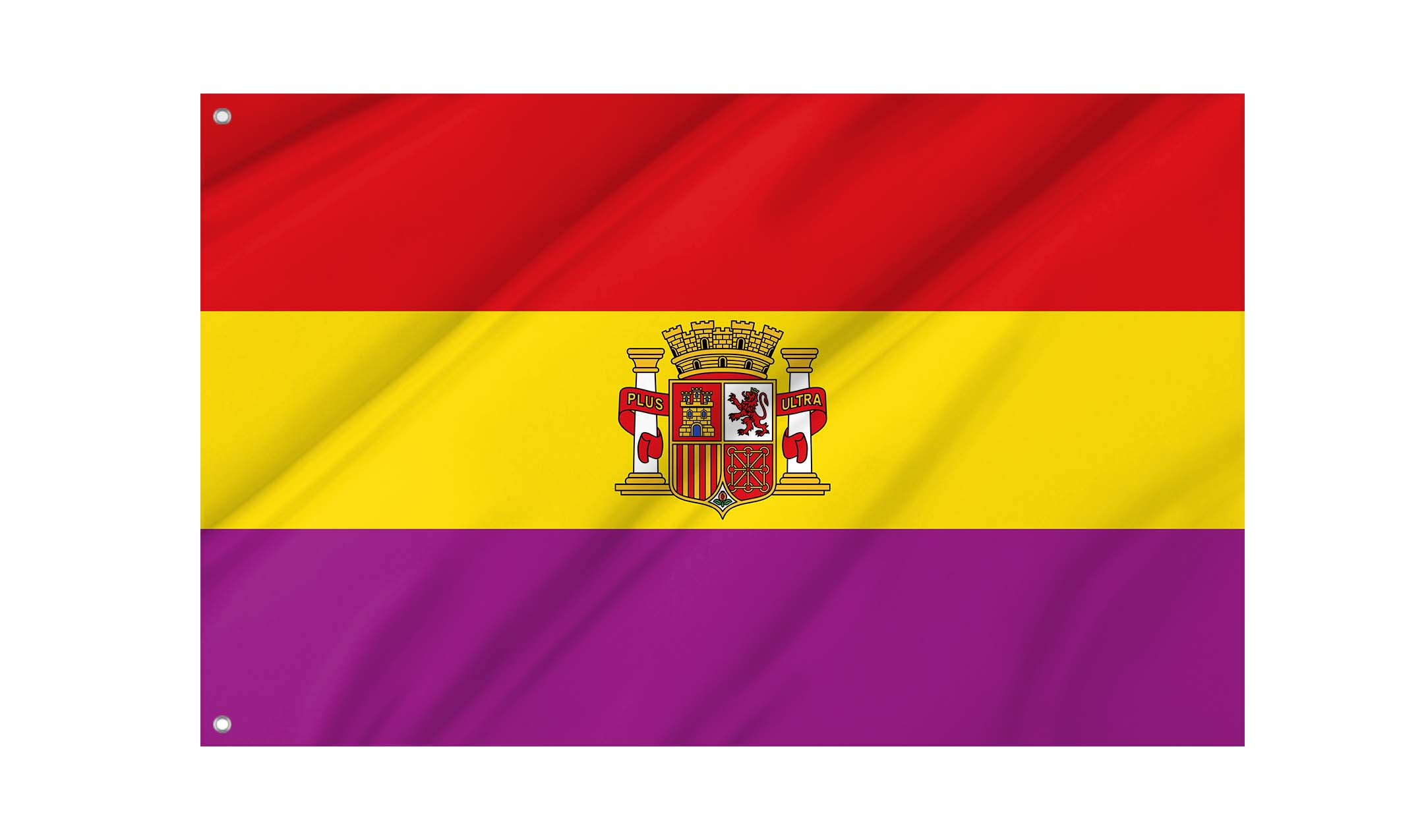 Second Spanish Republic Flag for Indoor & Outdoor Use