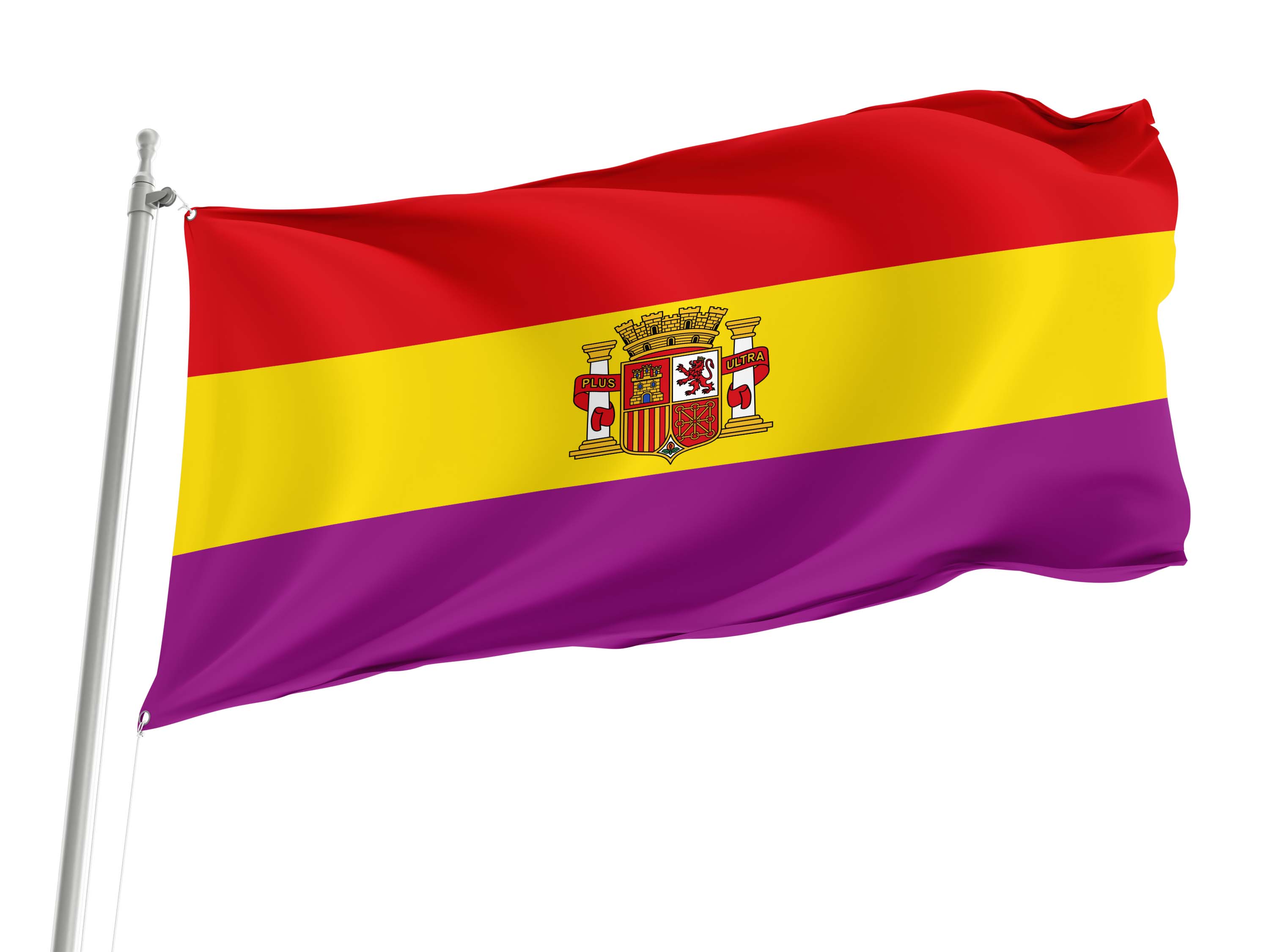 Second Spanish Republic Flag for Indoor & Outdoor Use
