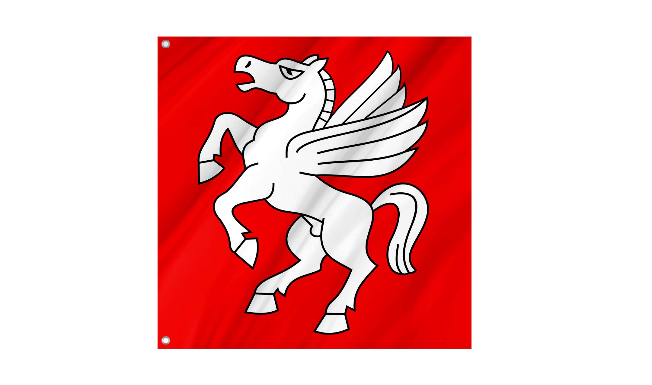 Bargen Flag for Indoor & Outdoor Use