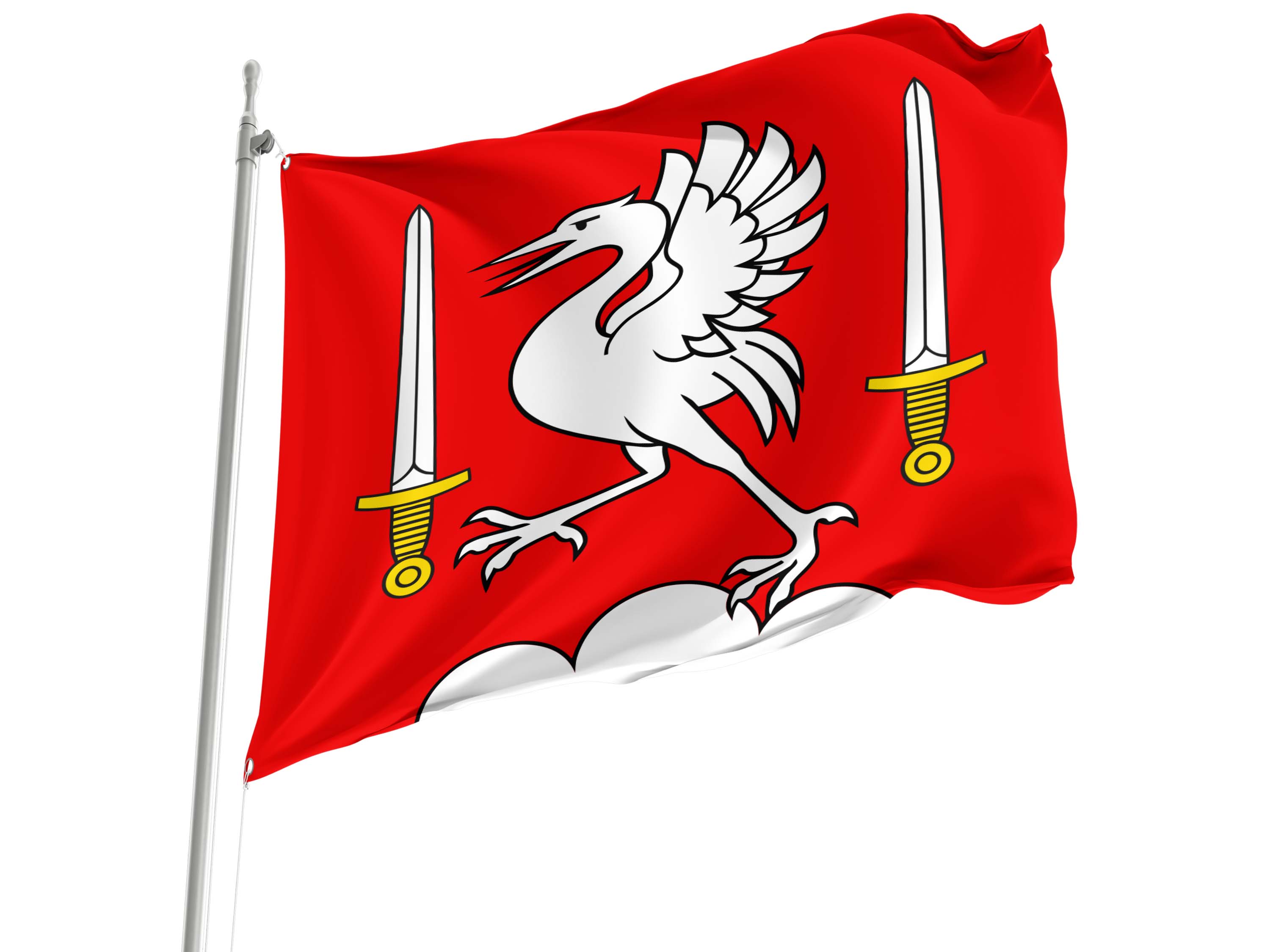 Bas-Intyamon Flag for Indoor & Outdoor Use