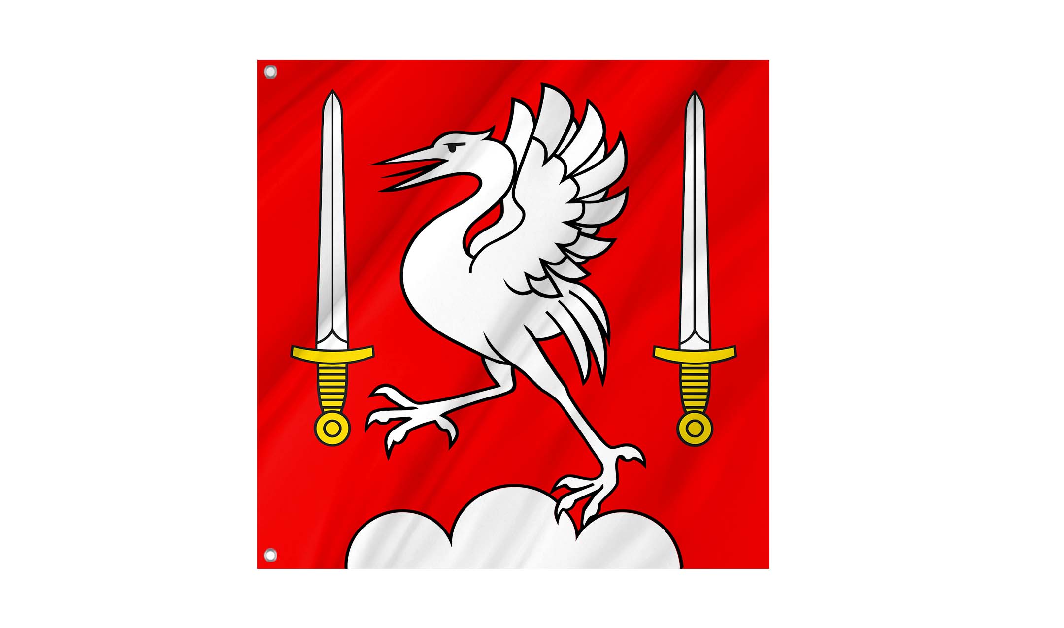 Bas-Intyamon Flag for Indoor & Outdoor Use