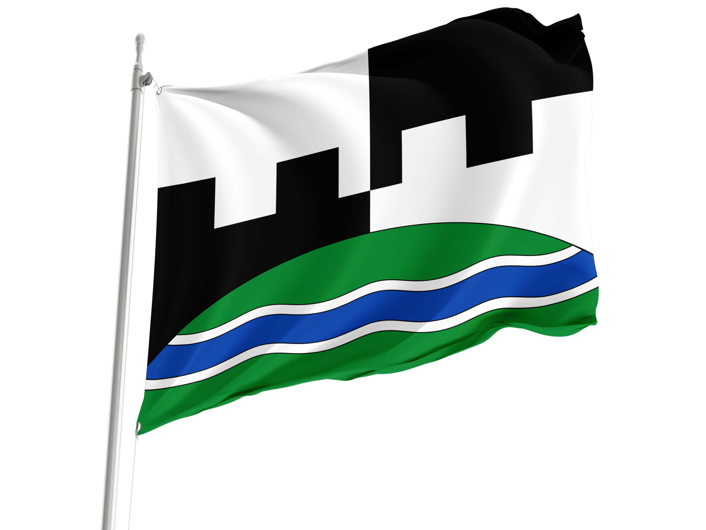 Belmont-Broye Flag for Indoor & Outdoor Use