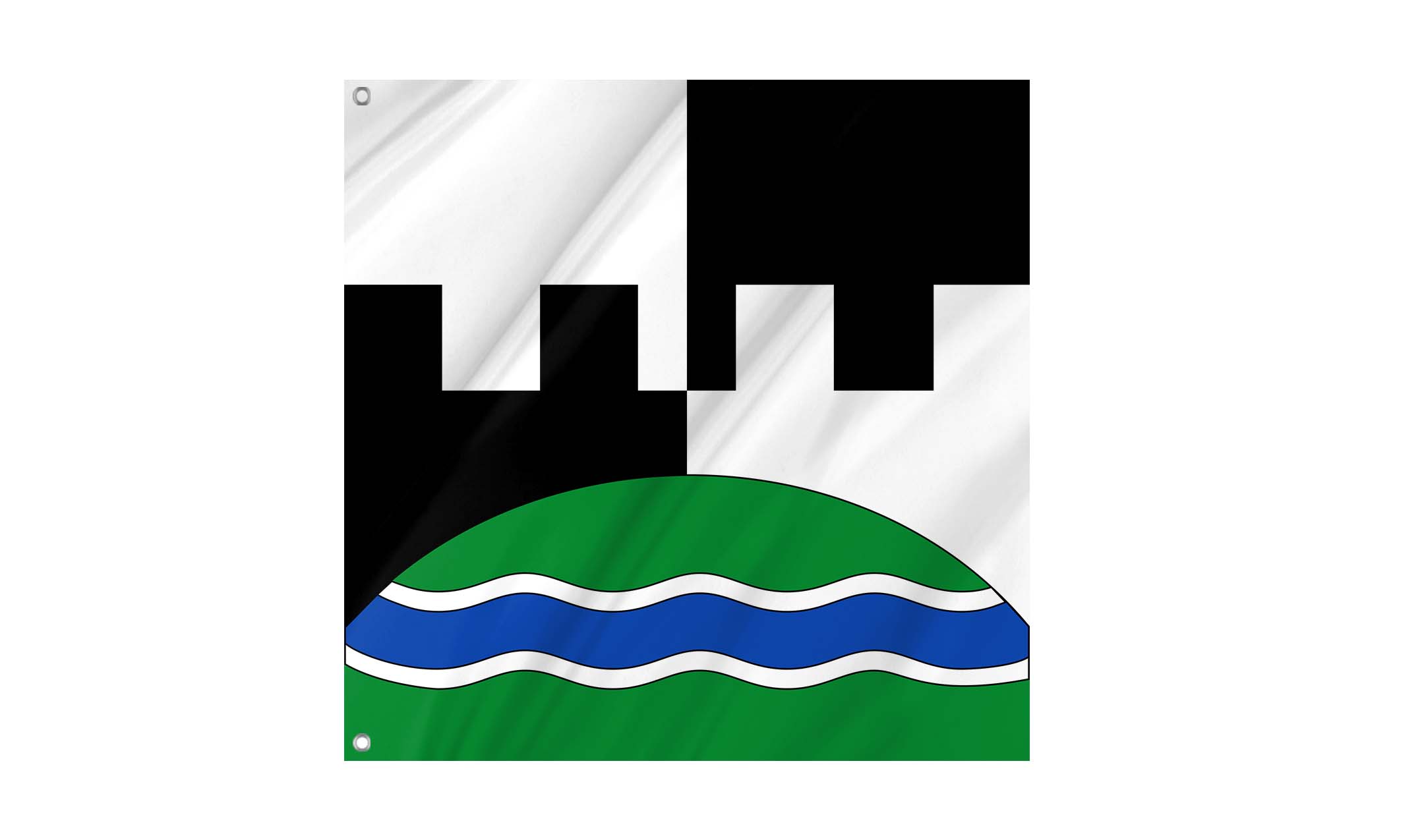 Belmont-Broye Flag for Indoor & Outdoor Use