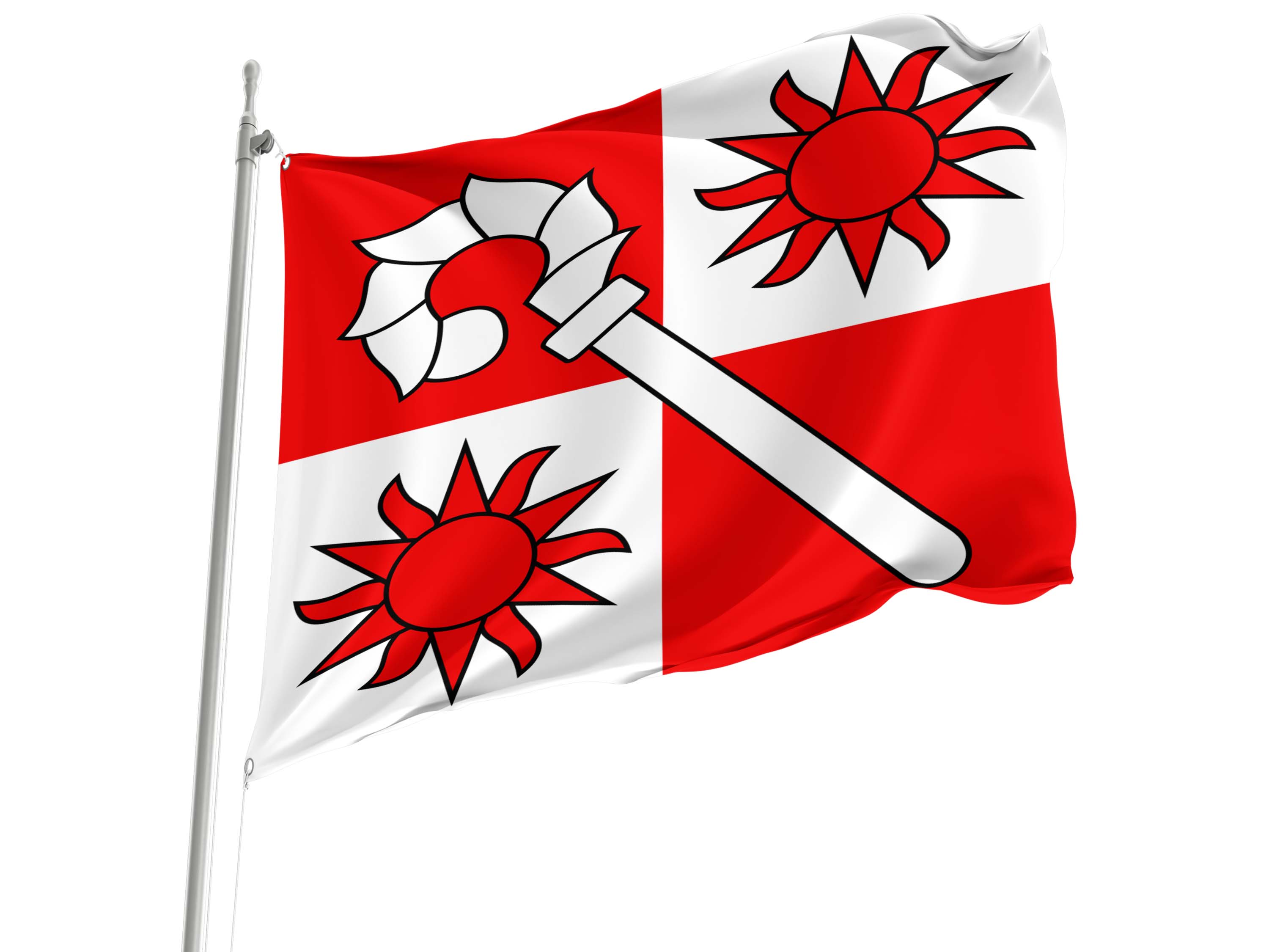 Bellmund Flag for Indoor & Outdoor Use