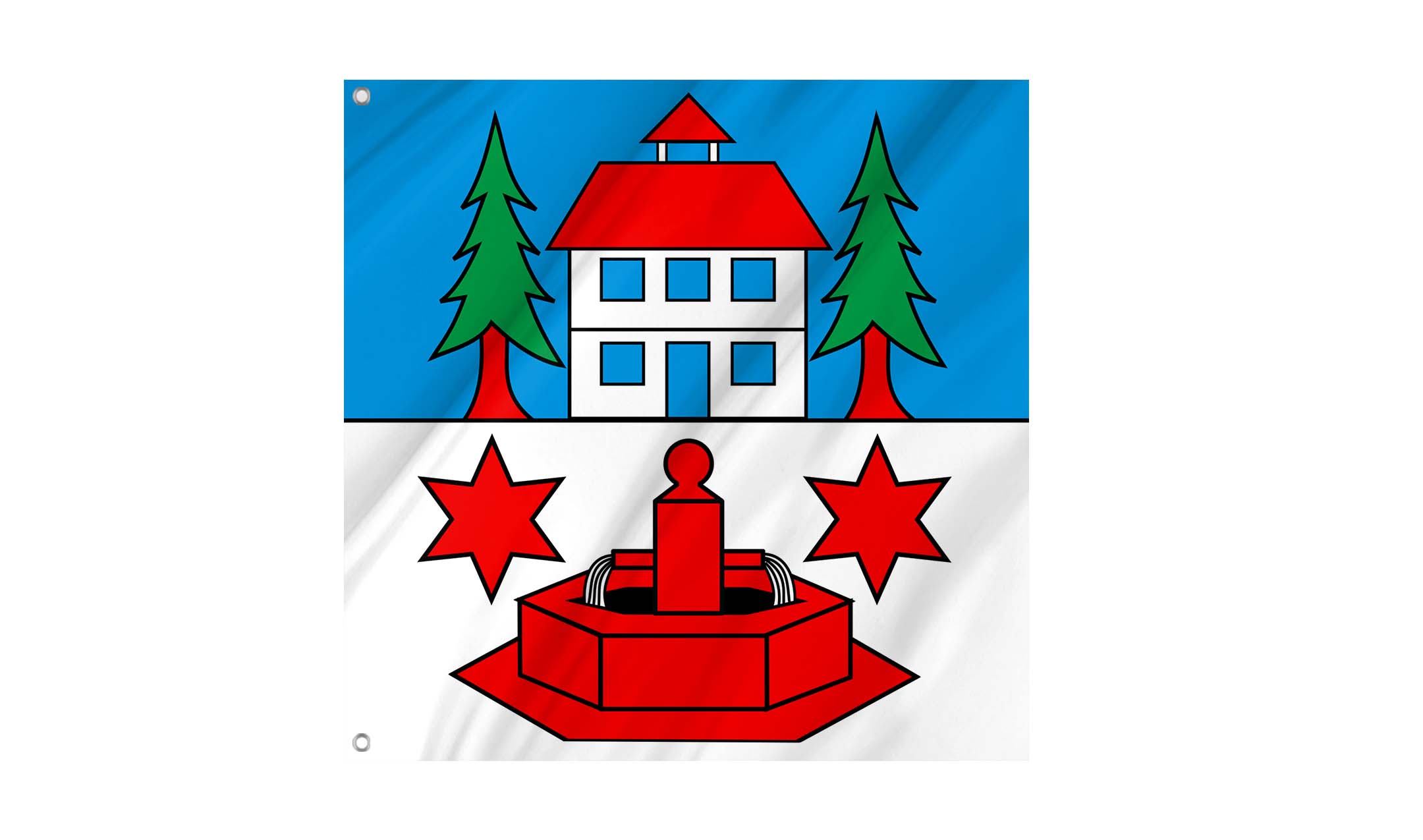 Belprahon Flag for Indoor & Outdoor Use