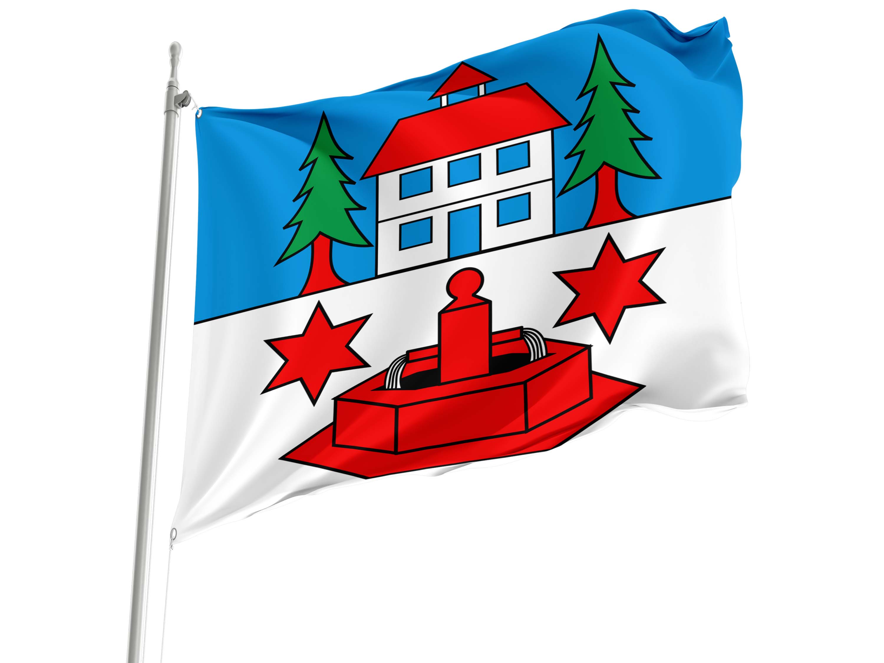 Belprahon Flag for Indoor & Outdoor Use