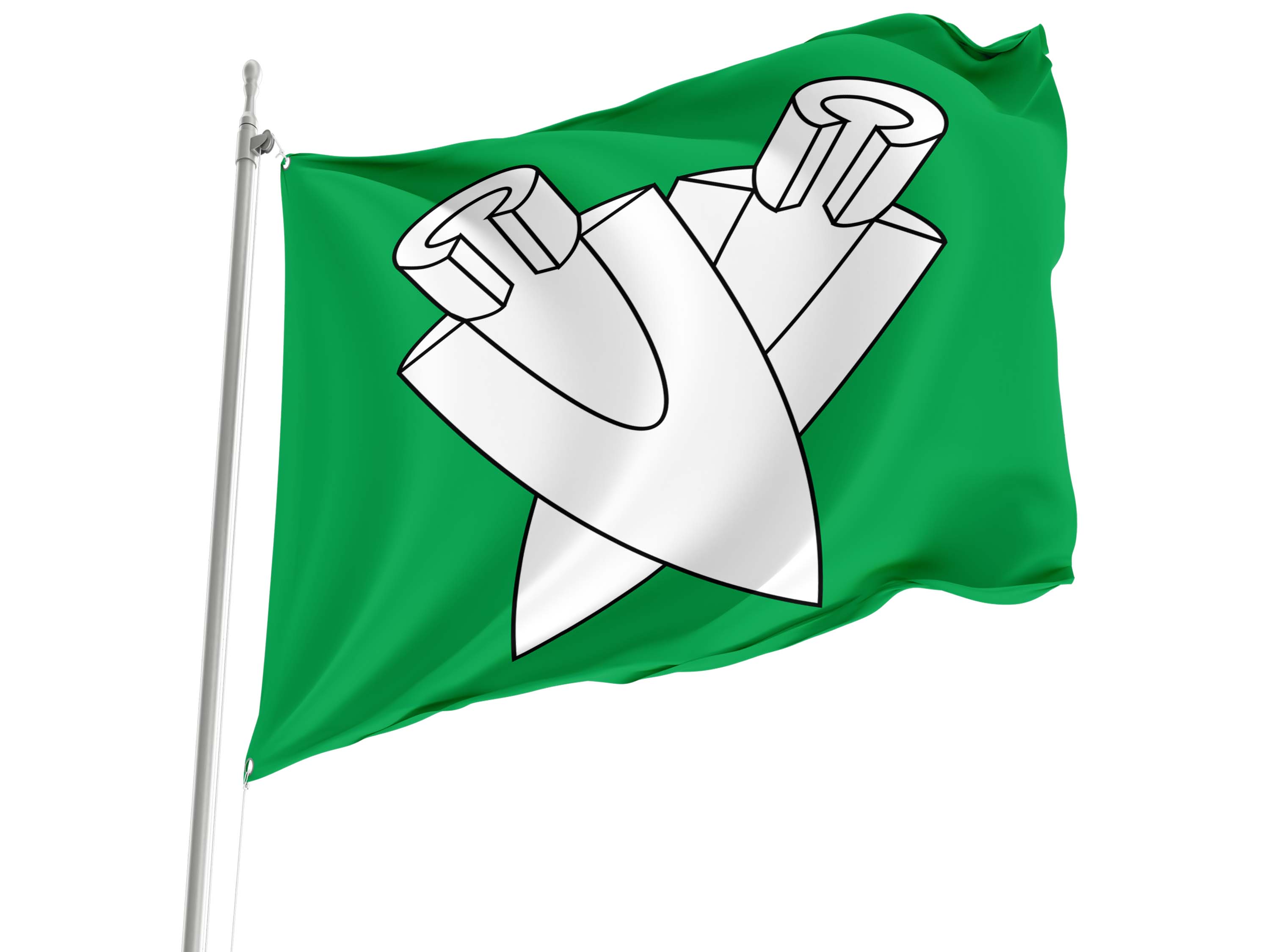 Berken Flag for Indoor & Outdoor Use