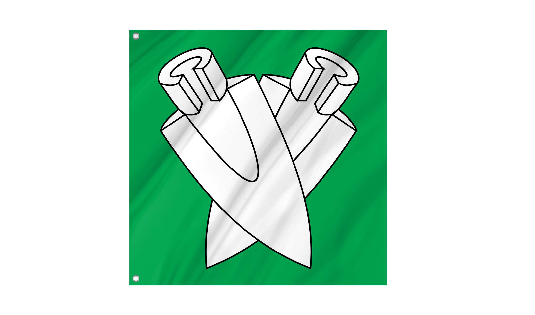 Berken Flag for Indoor & Outdoor Use
