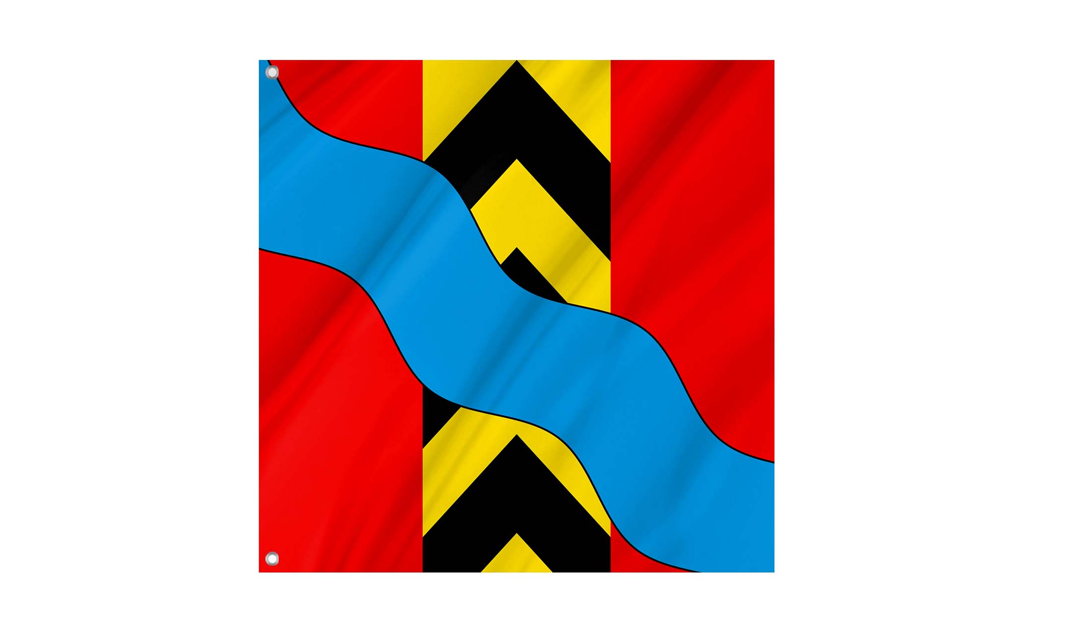 Brüttelen Flag for Indoor & Outdoor Use