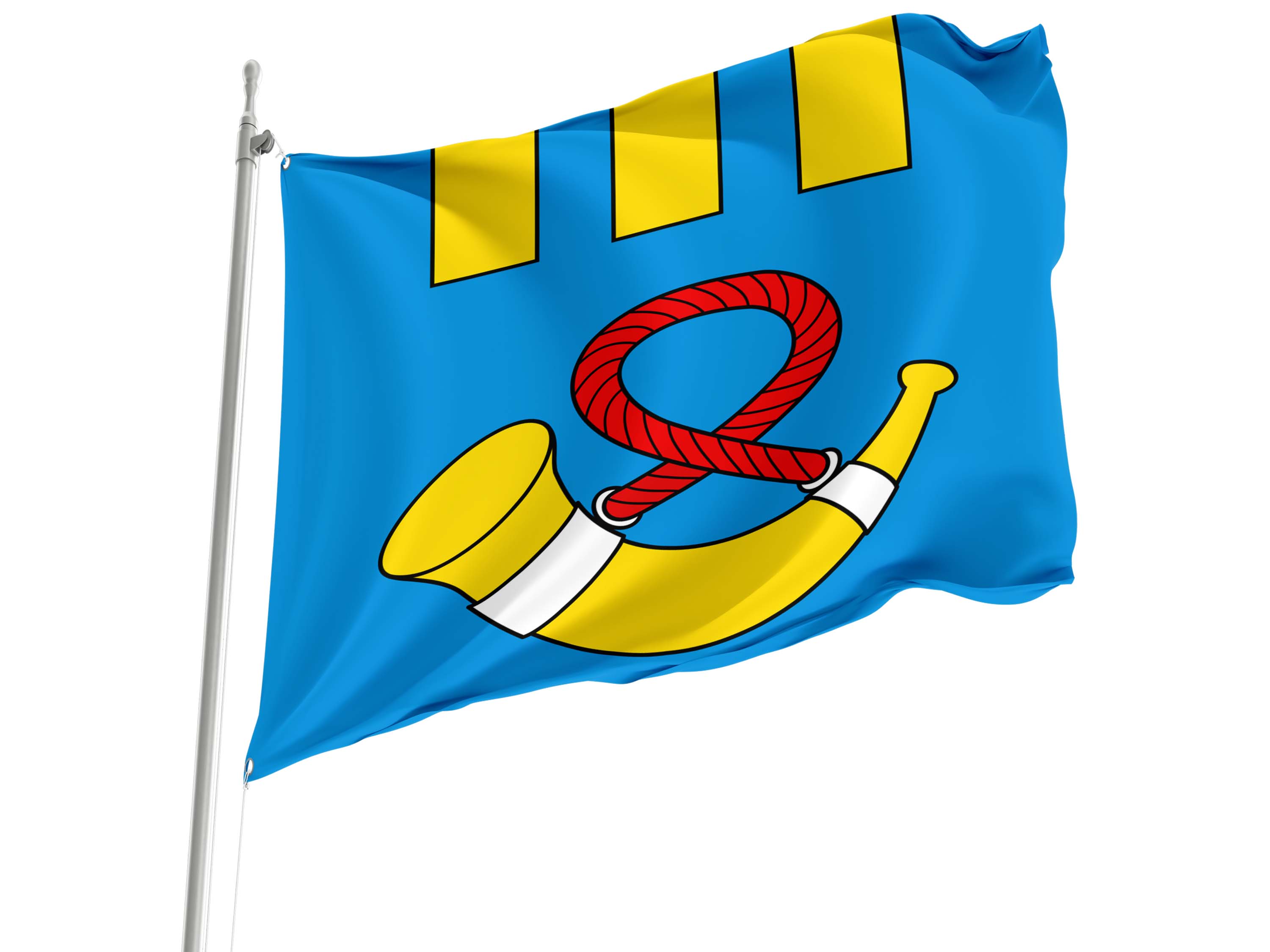 Court Flag for Indoor & Outdoor Use