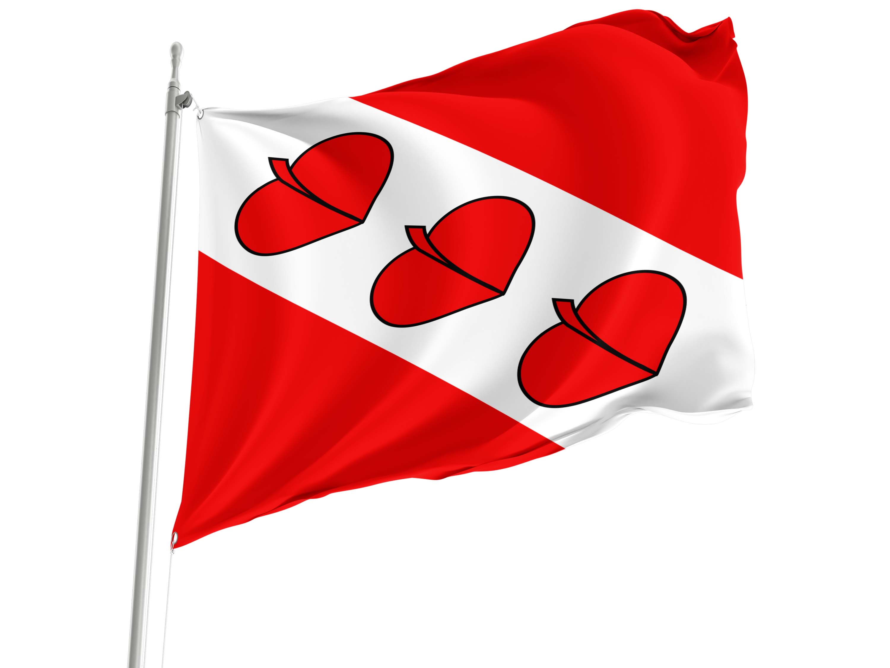 Courtelary Flag for Indoor & Outdoor Use