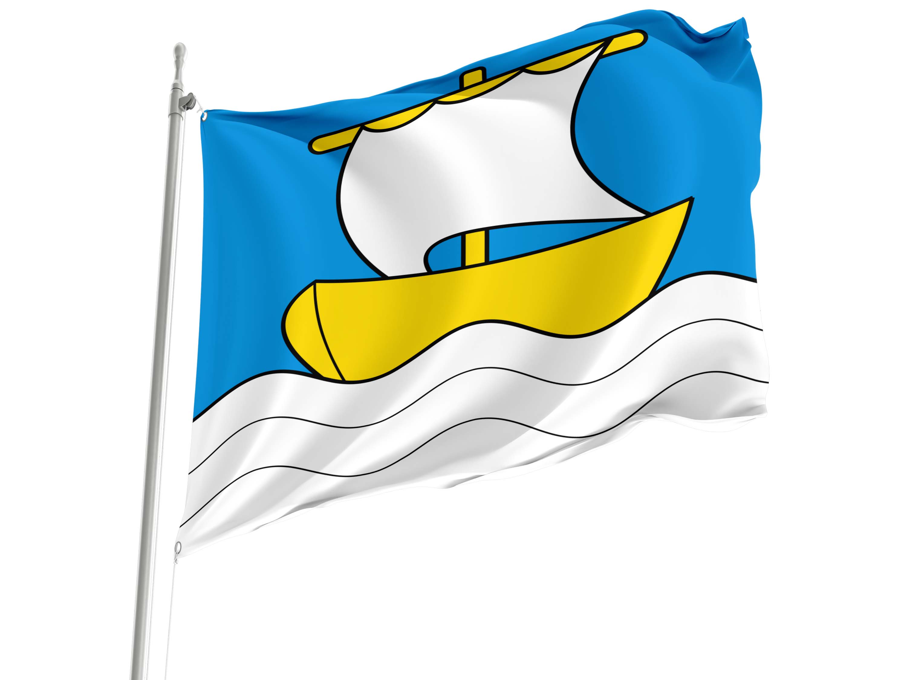 Därligen Flag for Indoor & Outdoor Use
