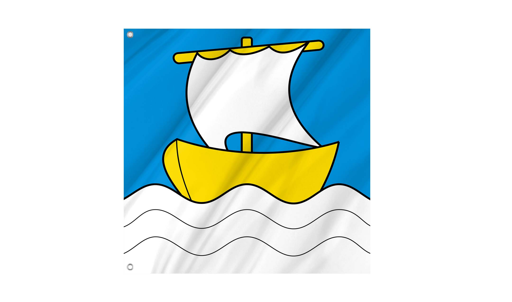 Därligen Flag for Indoor & Outdoor Use