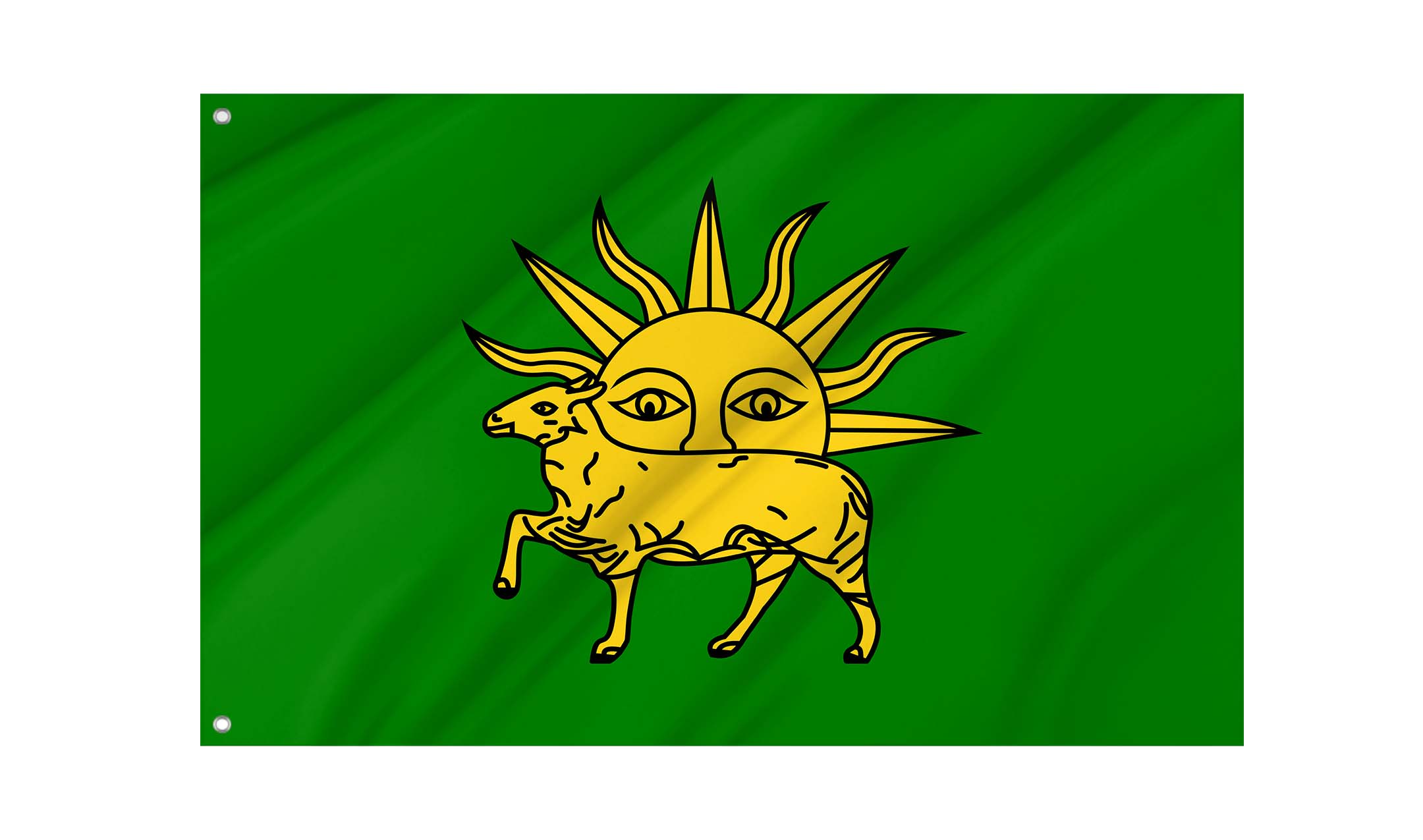 Safavid Dynasty under Tahmasp I (1524-1576) Flag