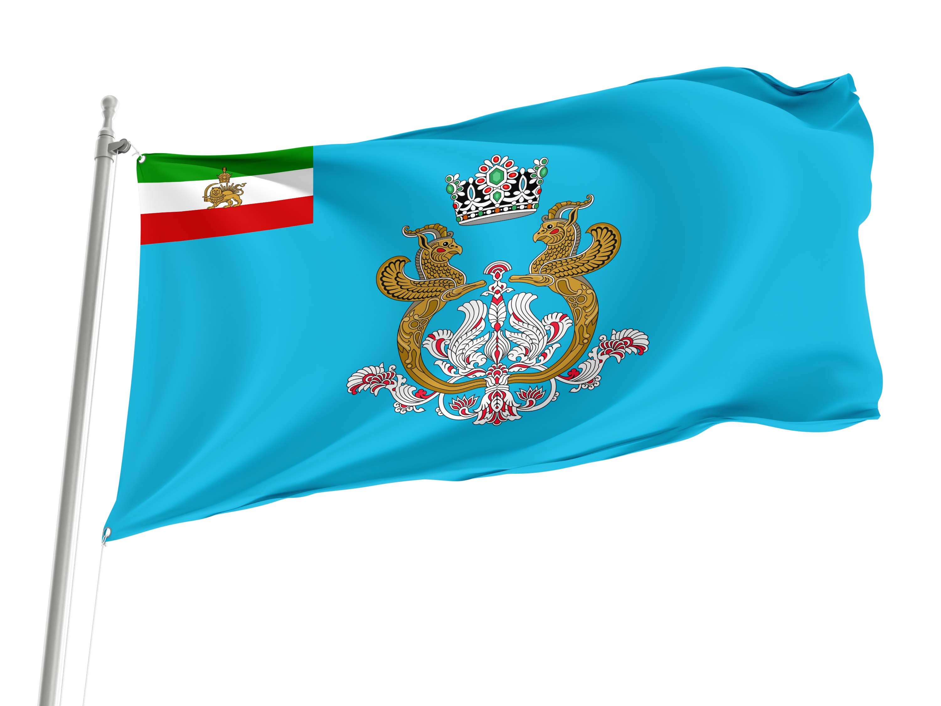 Imperial Standard of the Shahbānū of Iran Flag