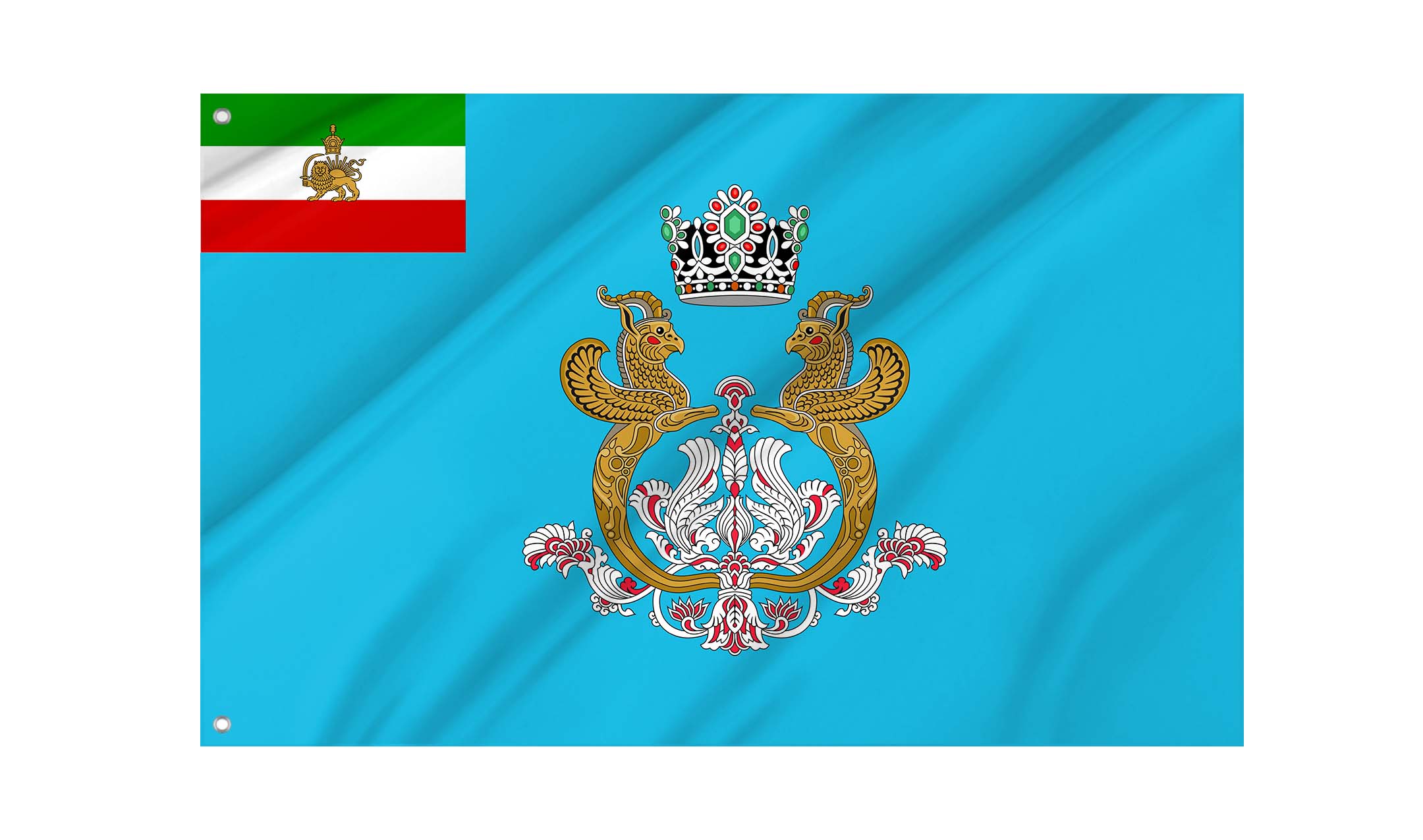 Imperial Standard of the Shahbānū of Iran Flag