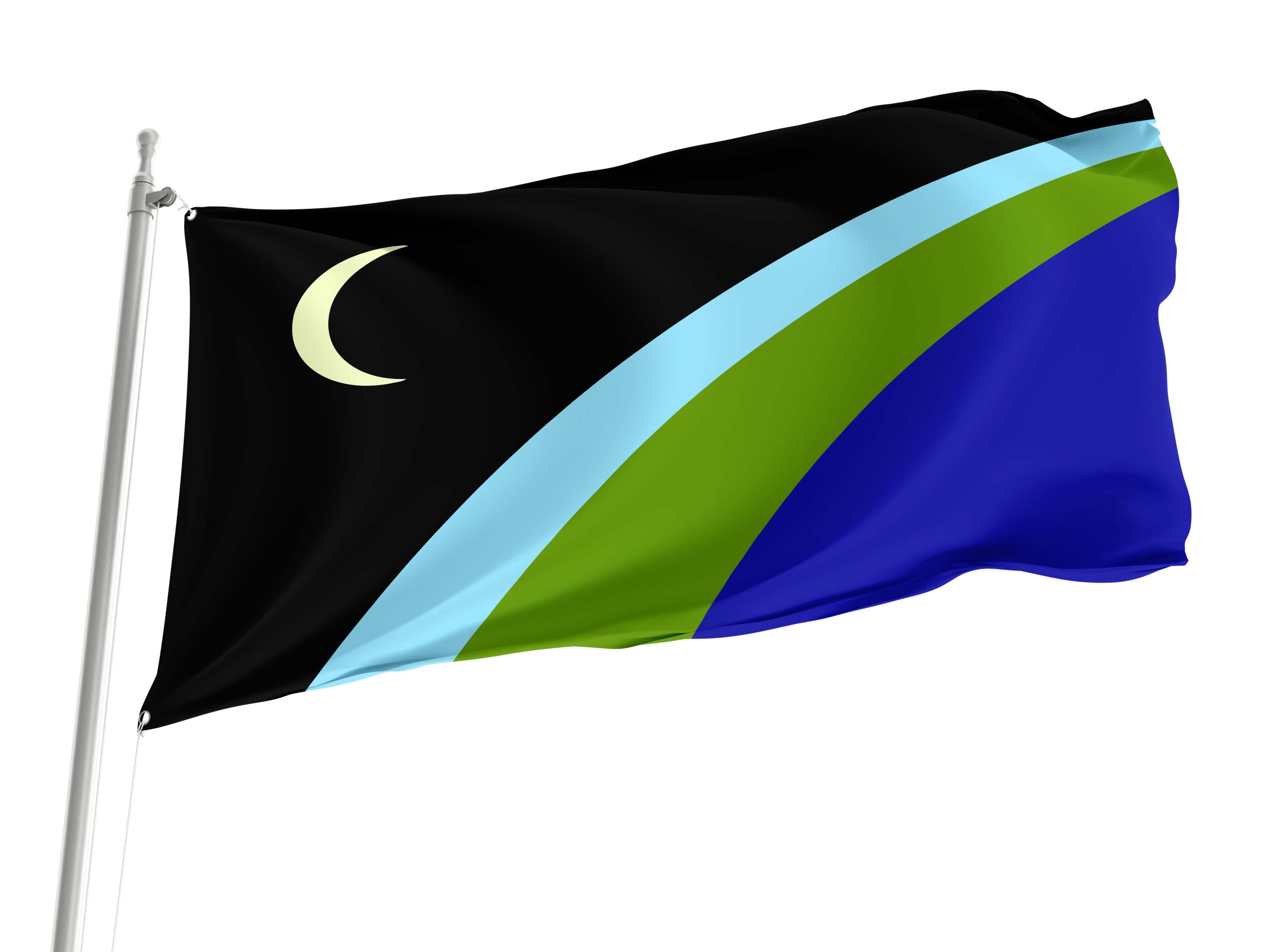 Planet Terra Flag for Indoor & Outdoor Use
