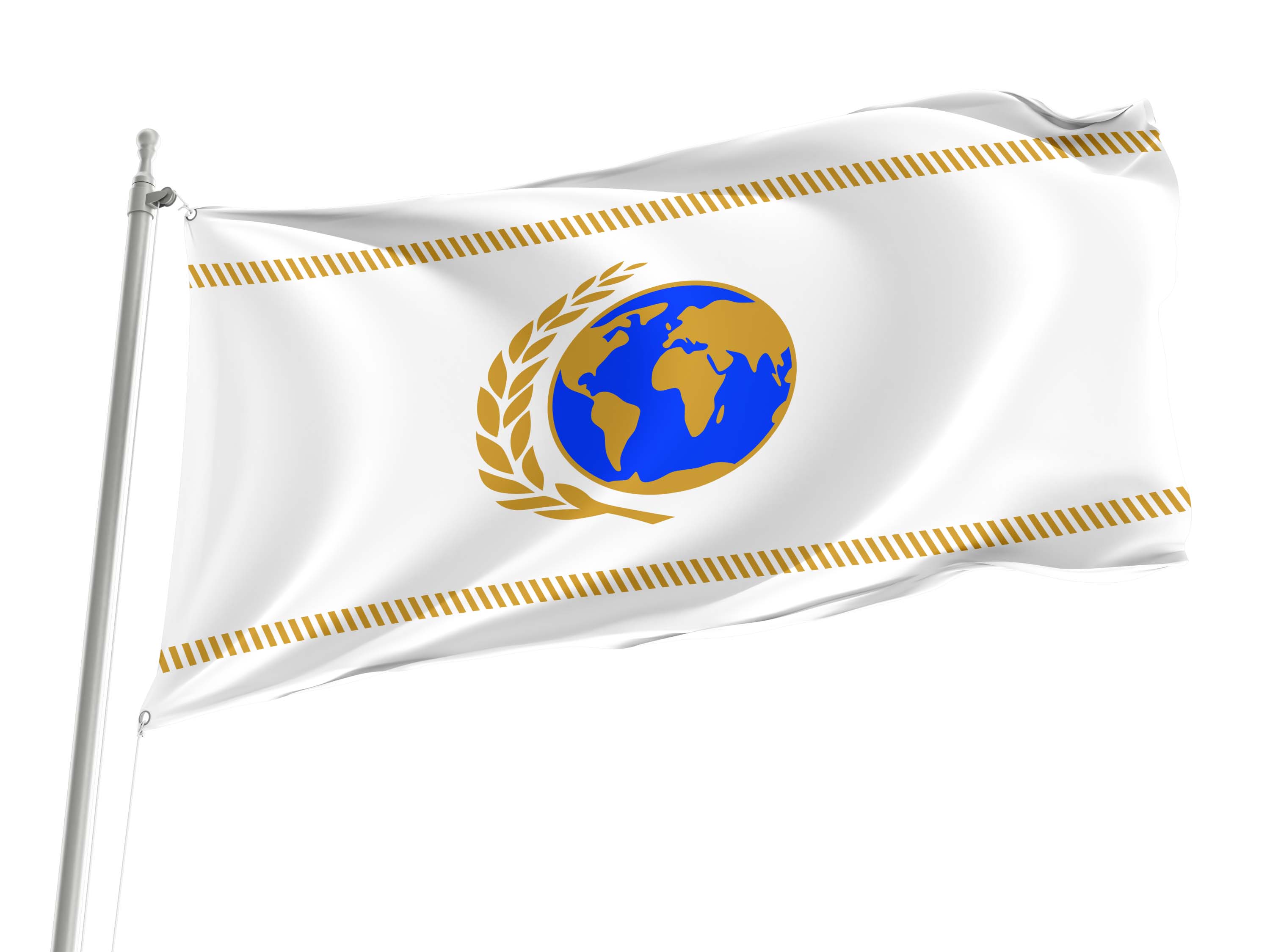 United Earth Flag for Indoor & Outdoor Use