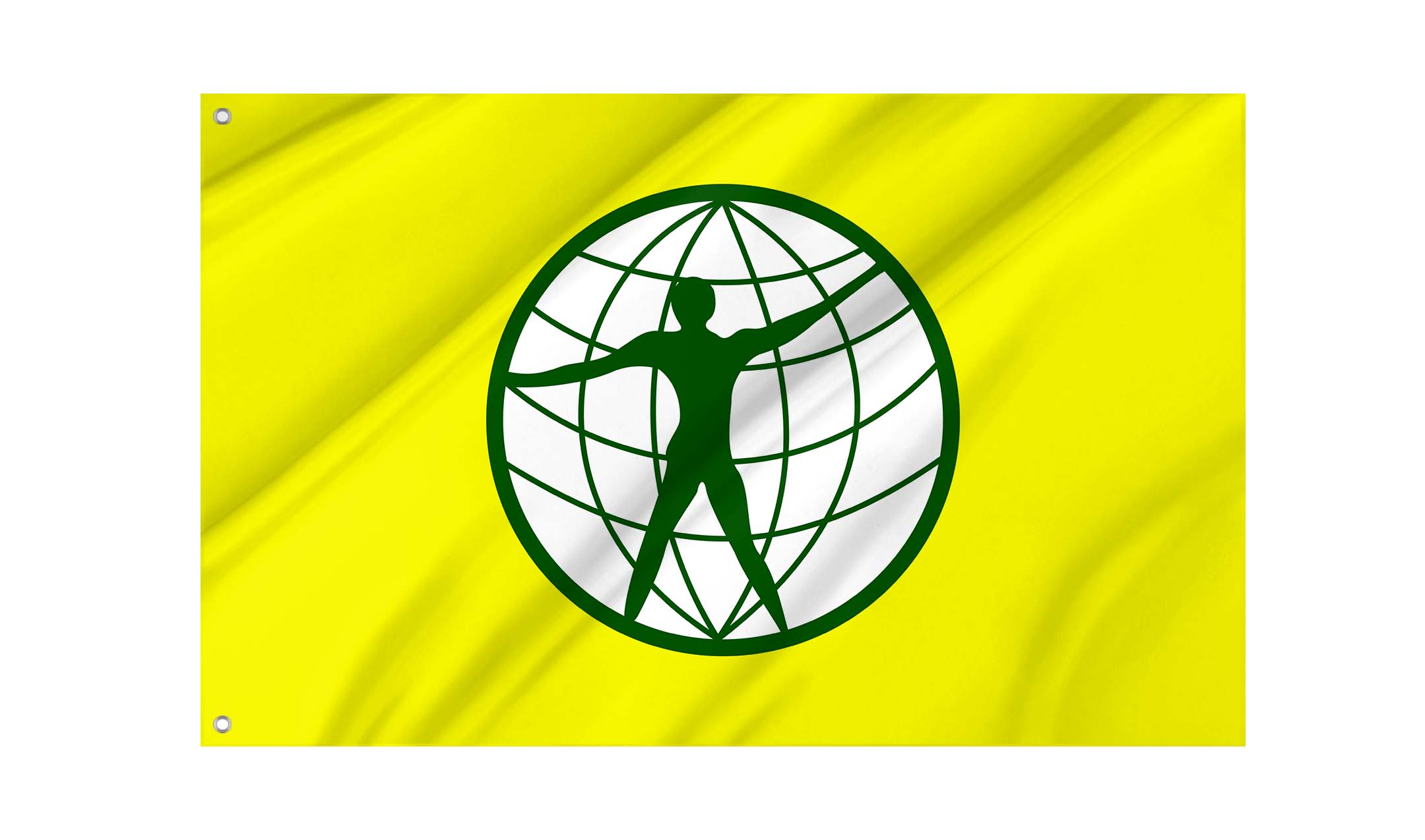 World Citizen Flag for Indoor & Outdoor Use