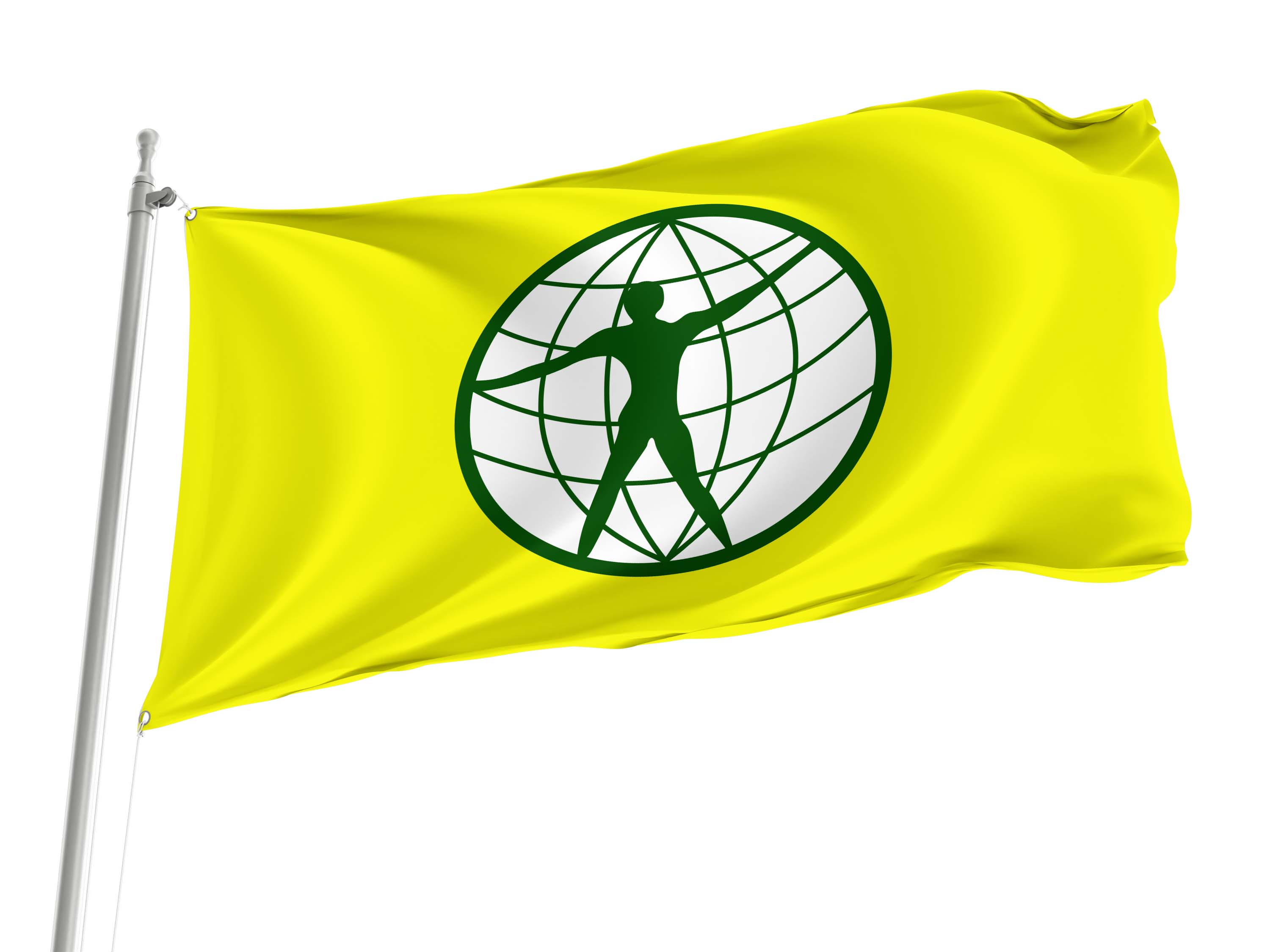 World Citizen Flag for Indoor & Outdoor Use