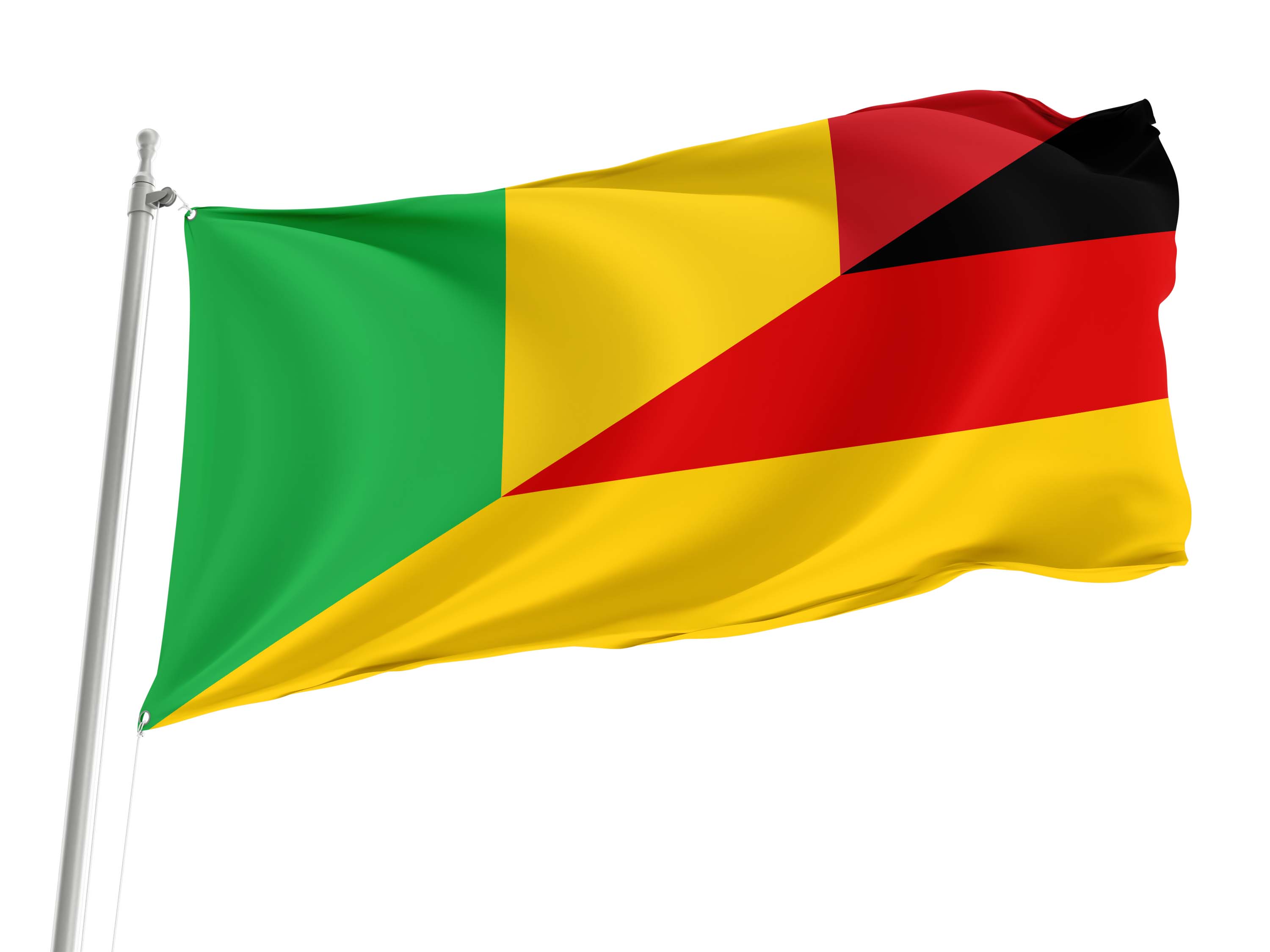 Mali - Germany Friendship Flag for Indoor & Outdoor Use