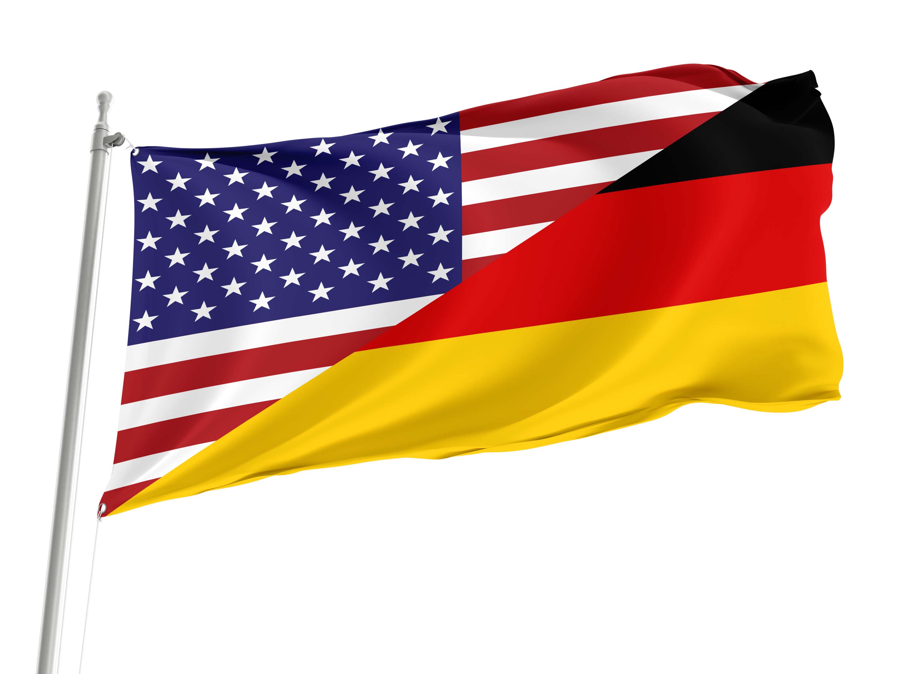 United States - Germany Friendship Flag for Indoor & Outdoor Use