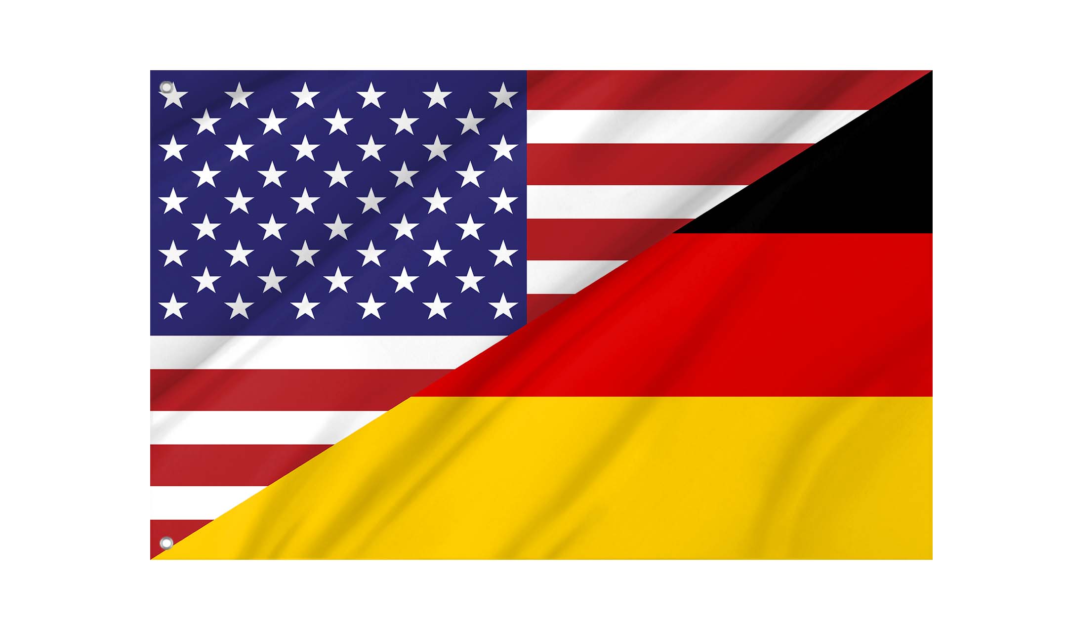 United States - Germany Friendship Flag for Indoor & Outdoor Use