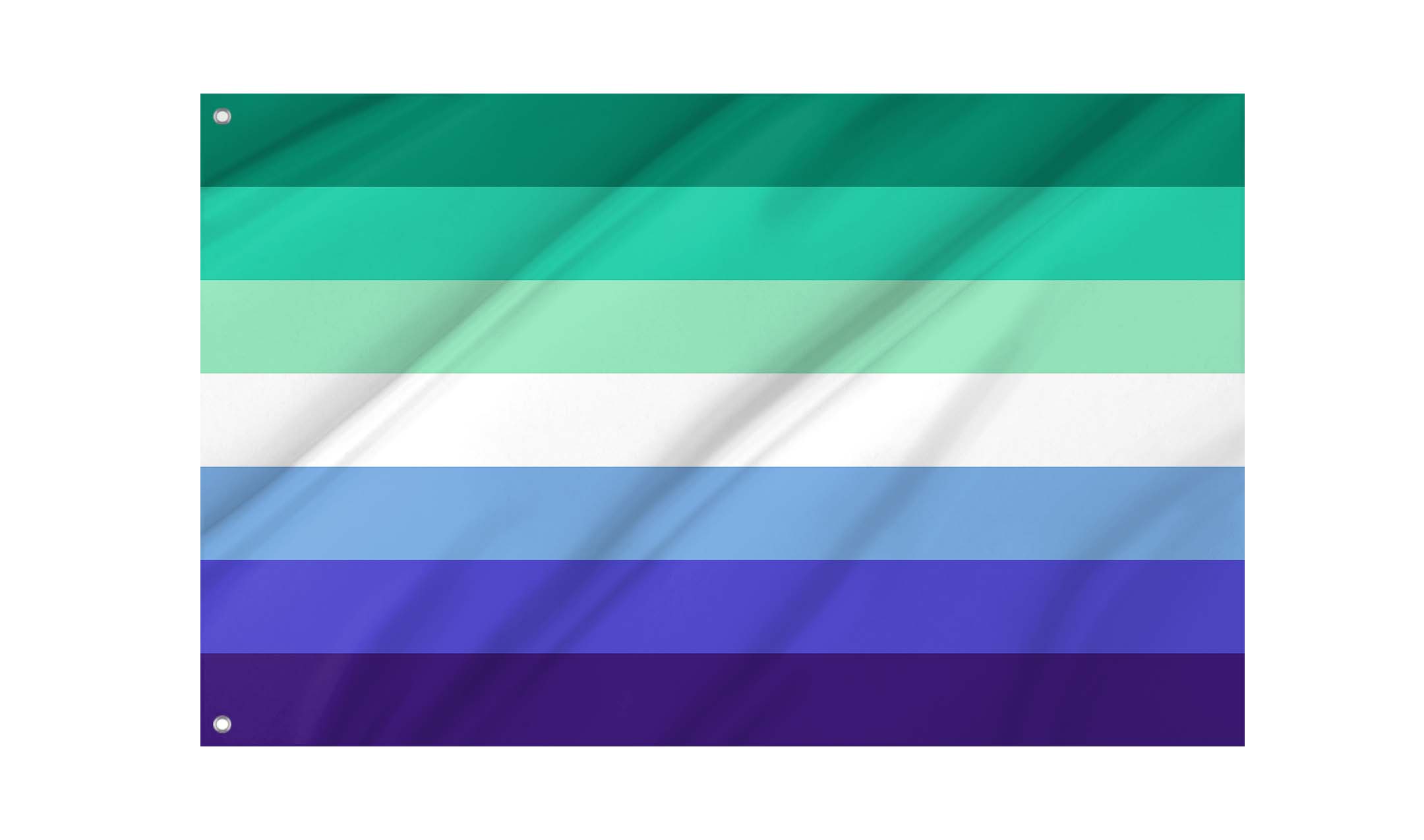 Gay Man Flag for Indoor & Outdoor Use