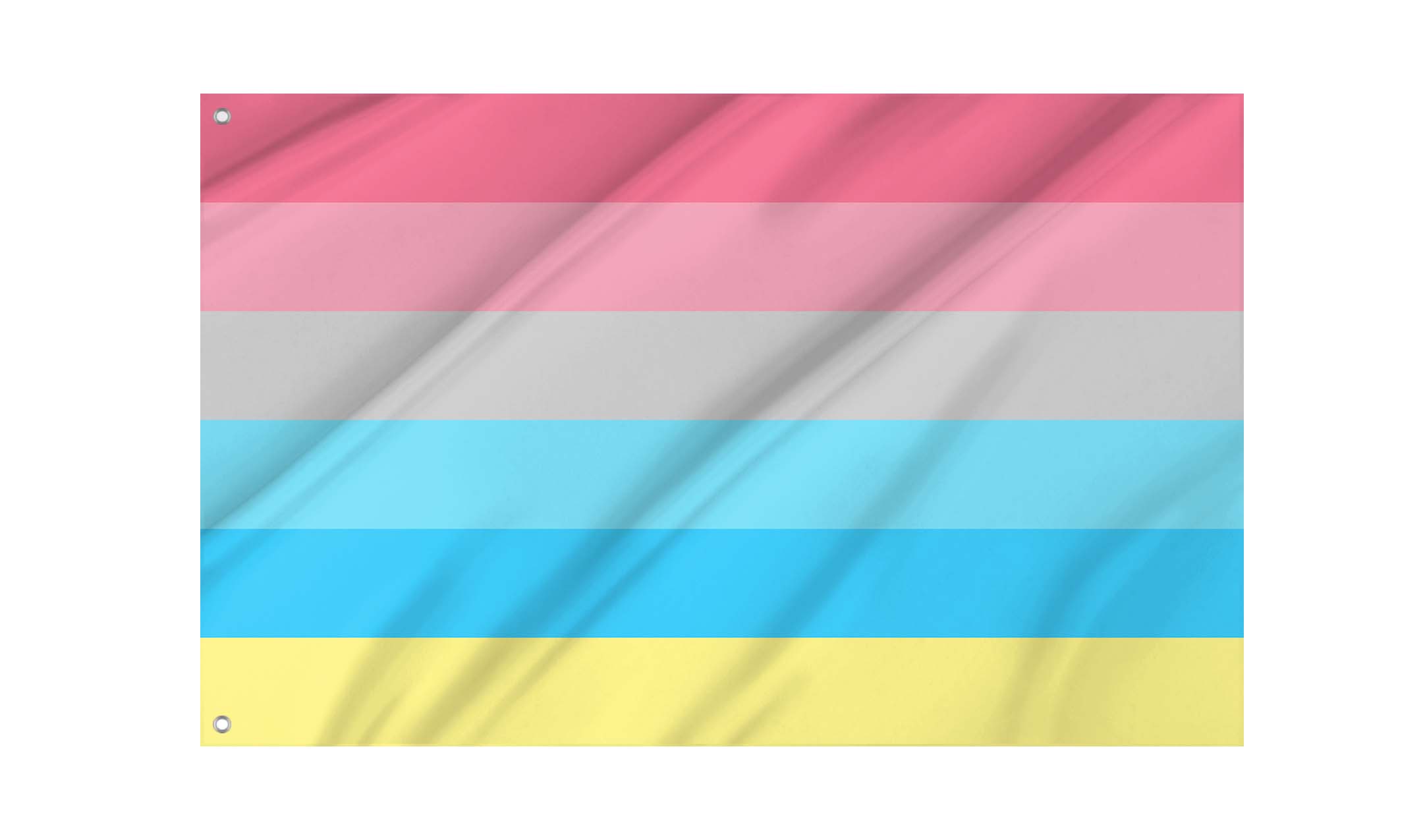 Genderflux Pride Flag for Indoor & Outdoor Use